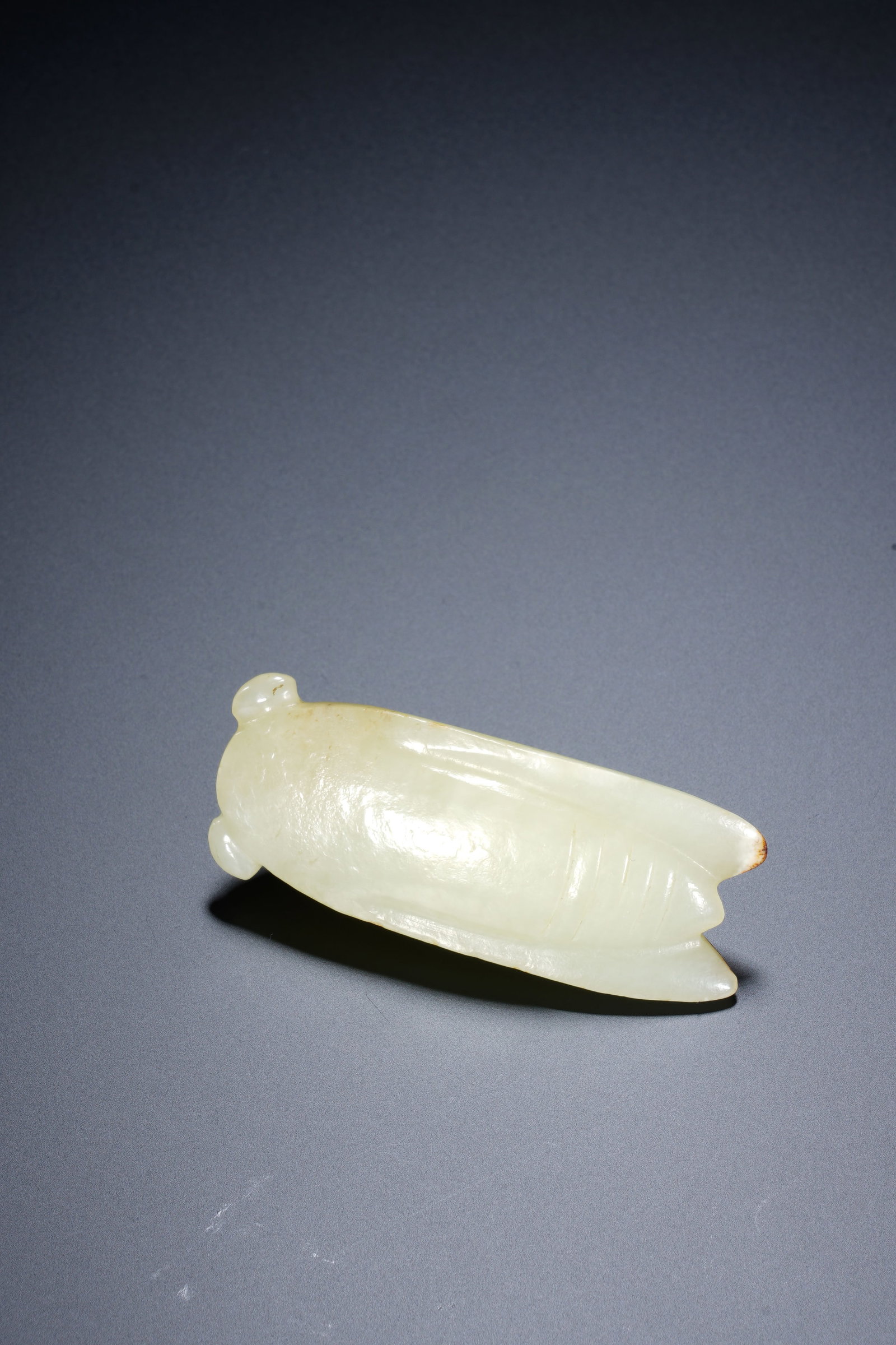 Jade Carved Cicada Shape Ornament - 6