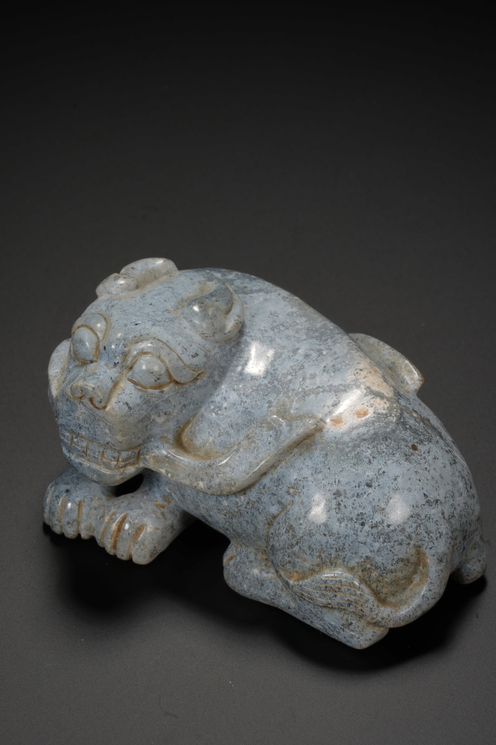 Jade Carved Beast Shape Ornament - 3