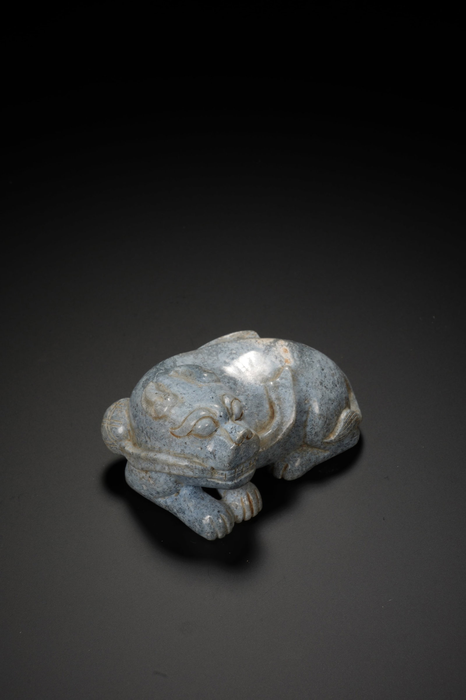 Jade Carved Beast Shape Ornament - 4