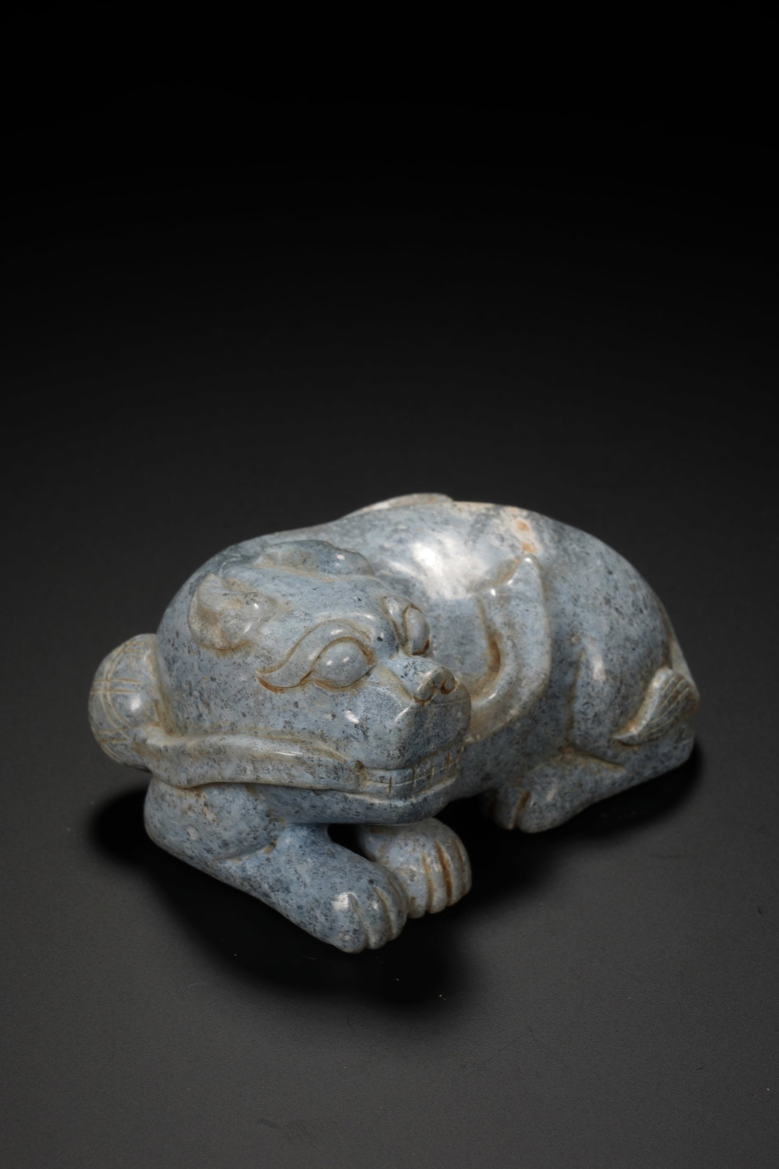 Jade Carved Beast Shape Ornament - 5