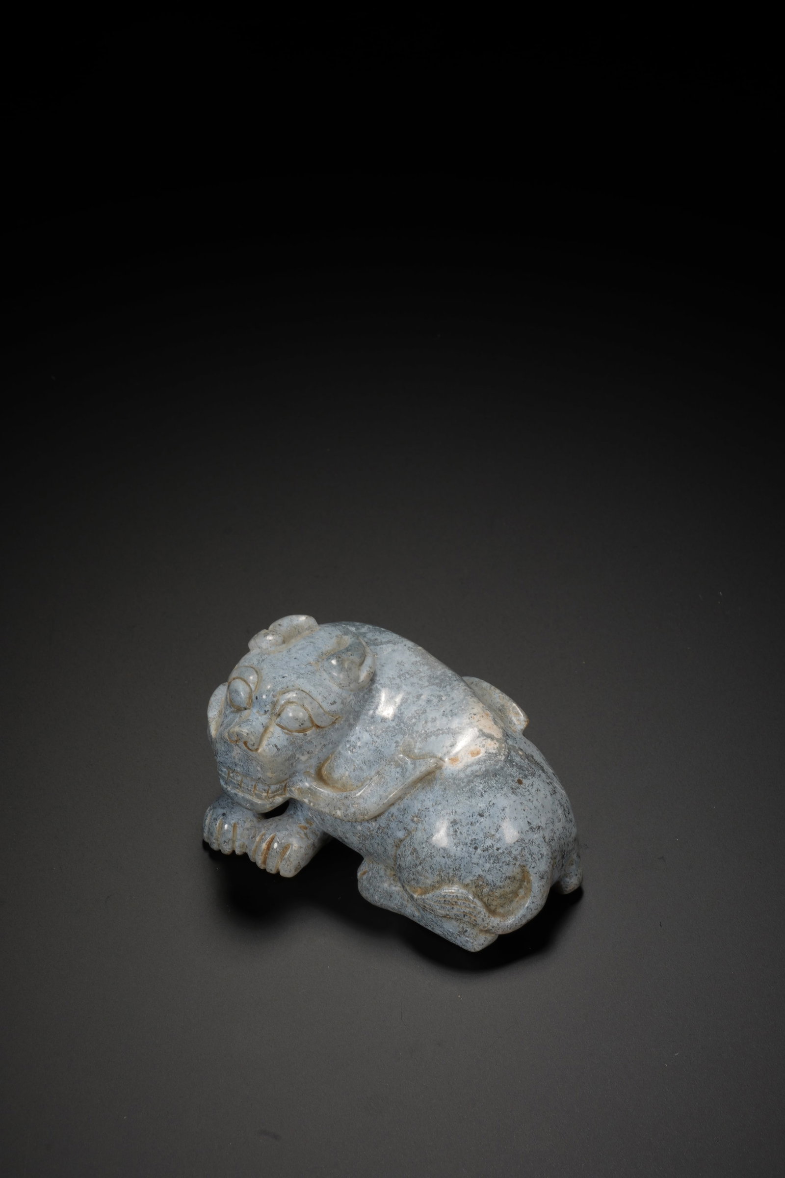 Jade Carved Beast Shape Ornament - 8