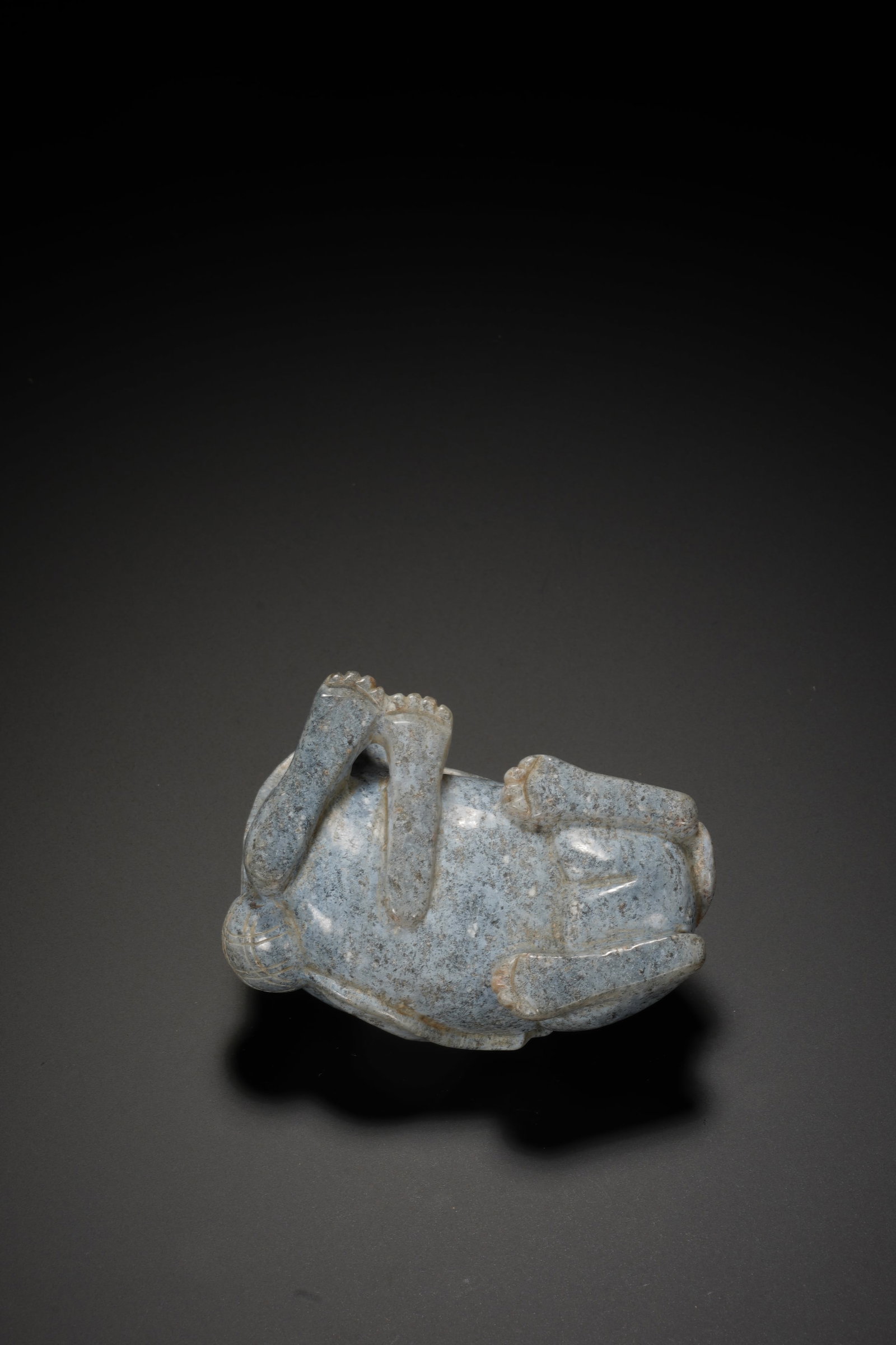 Jade Carved Beast Shape Ornament - 9