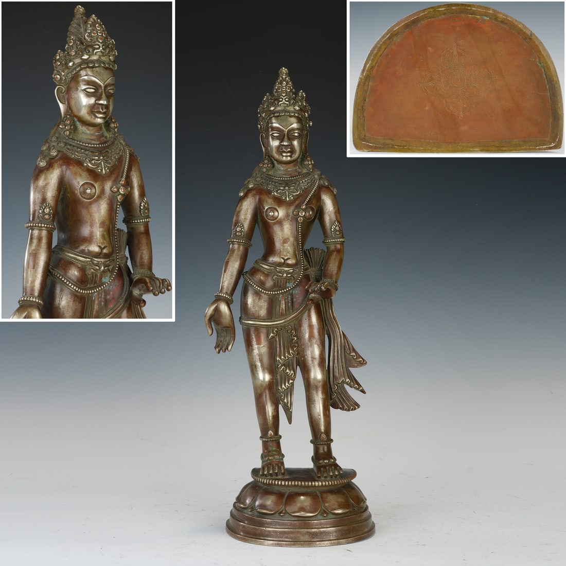 Bronze Padmapani Figure (1 of 9)