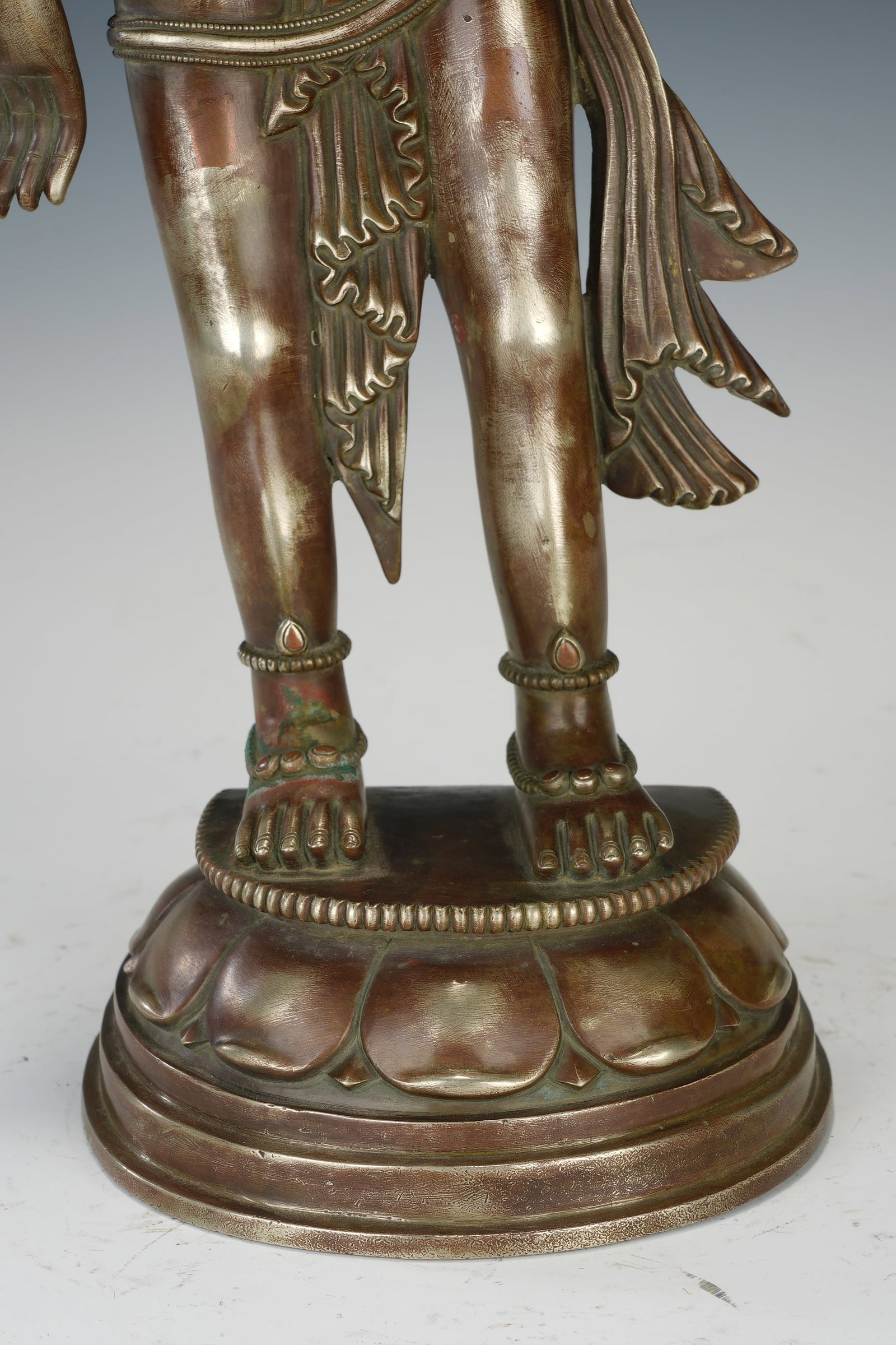 Bronze Padmapani Figure - 4