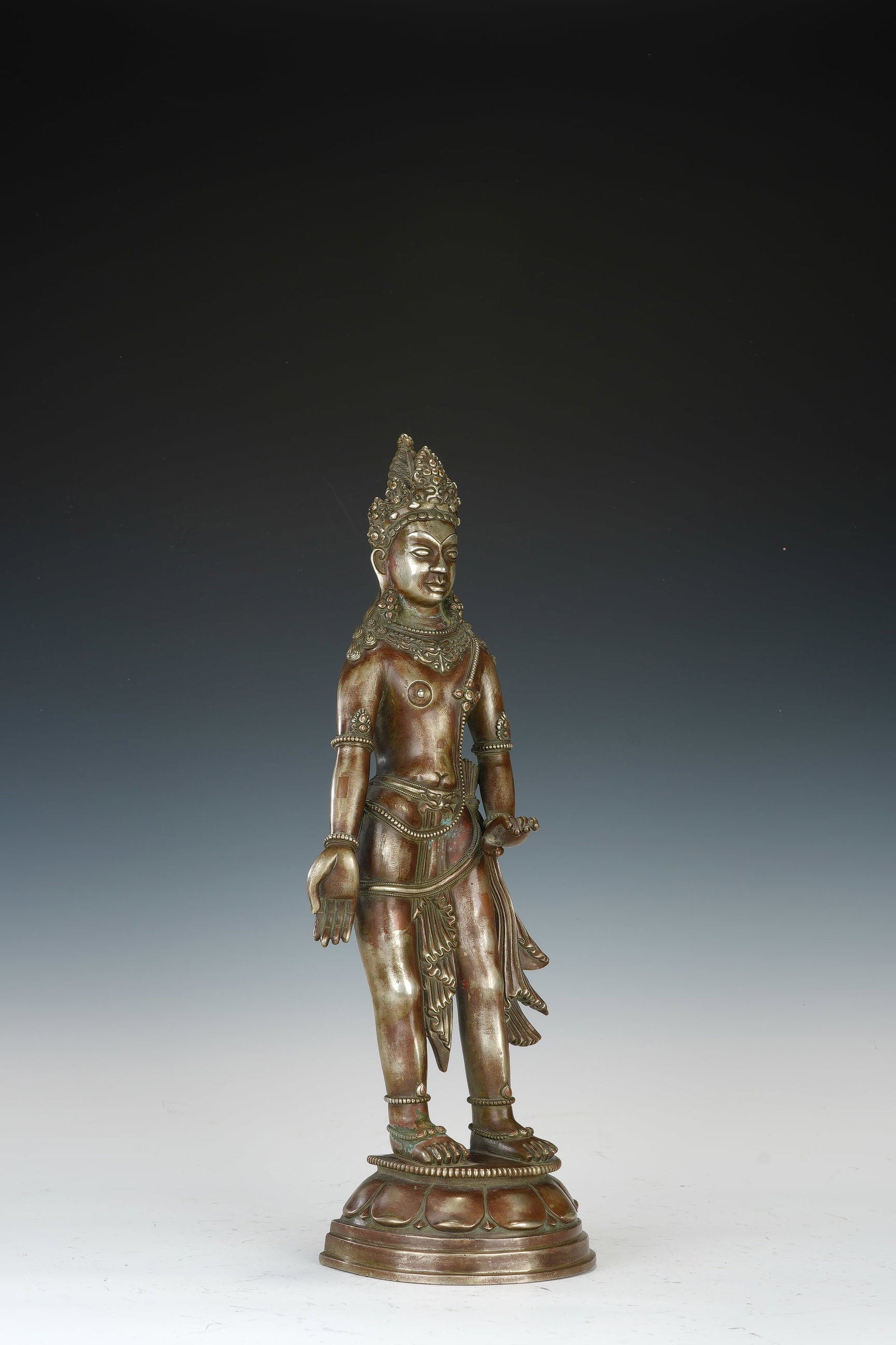 Bronze Padmapani Figure - 6