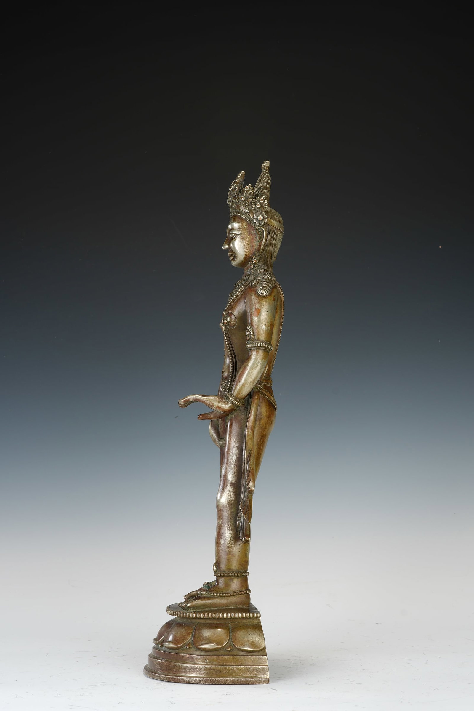 Bronze Padmapani Figure - 7
