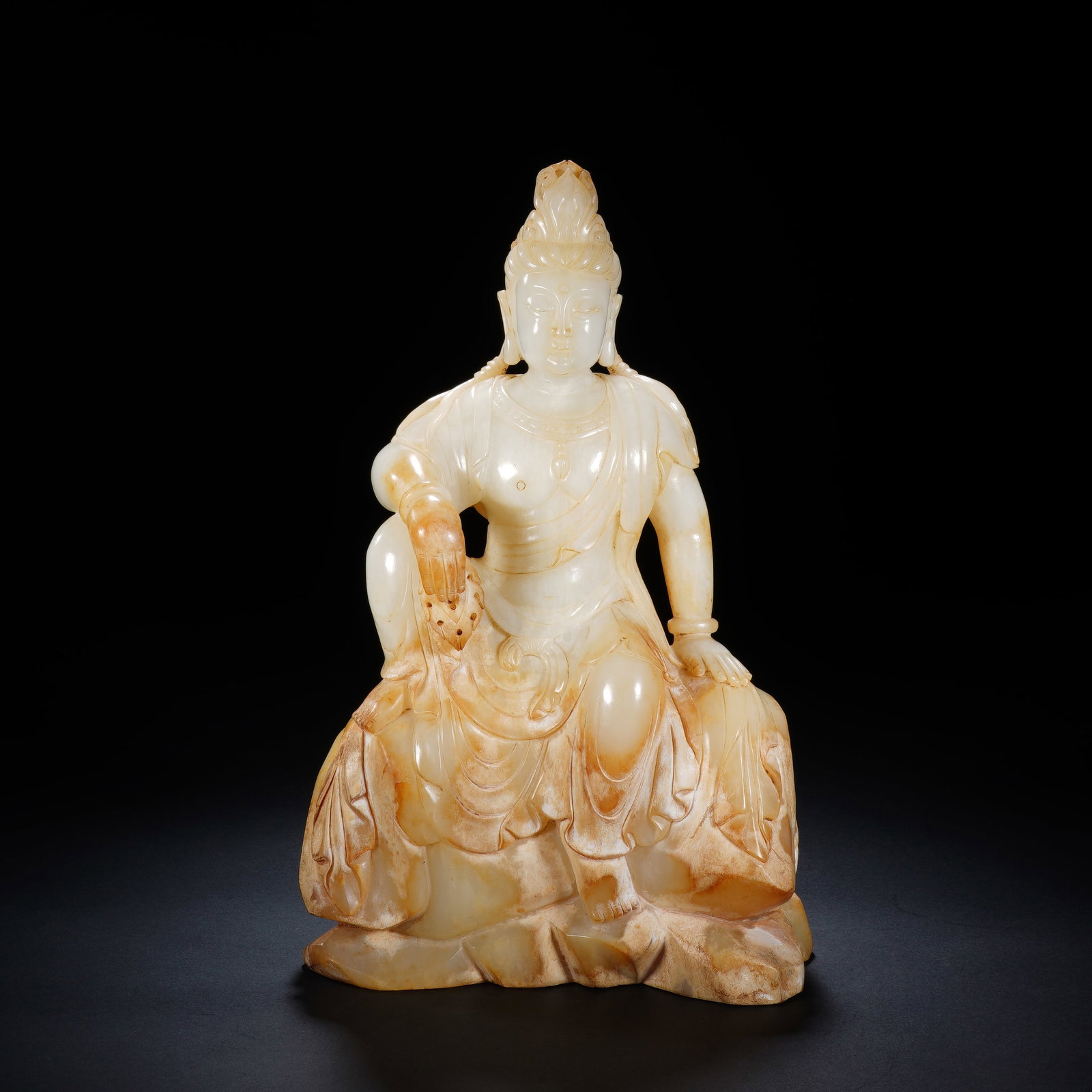 Jade Avalokitesvara Figure (1 of 9)