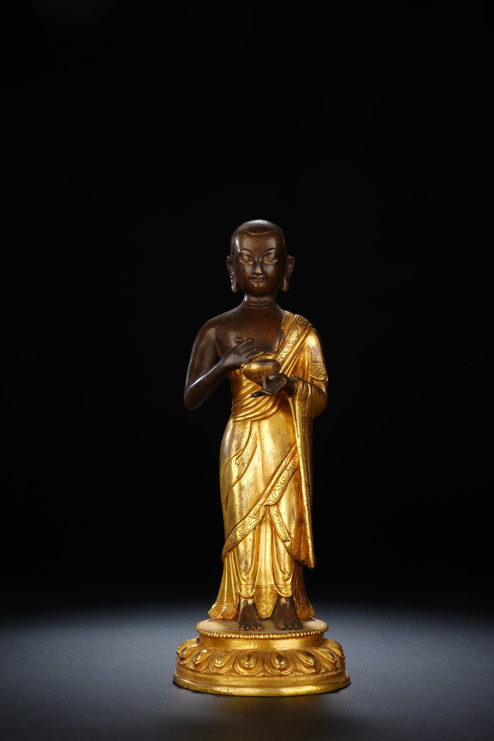 Gilt Bronze Buddha Figure - 2