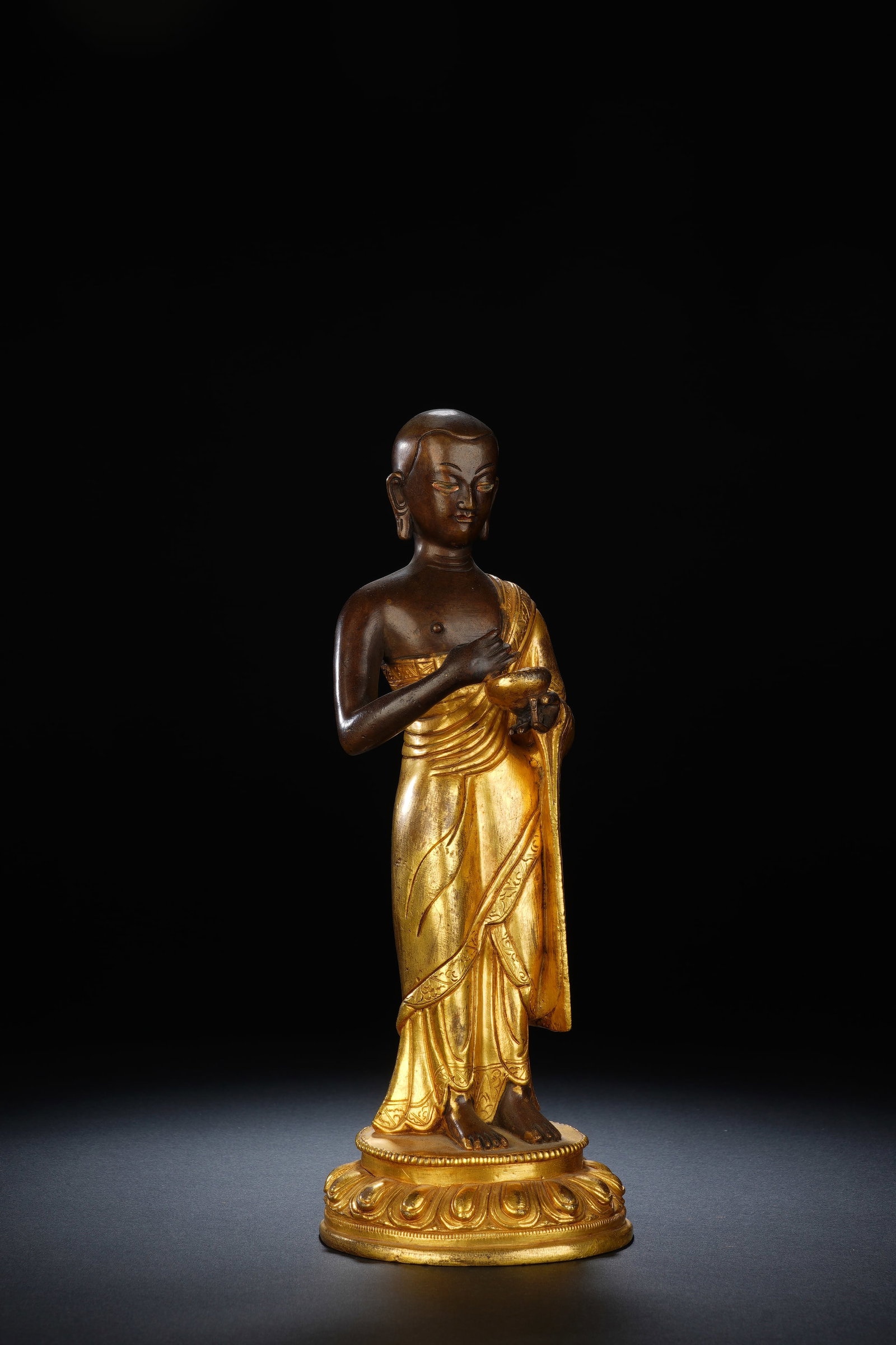 Gilt Bronze Buddha Figure - 5