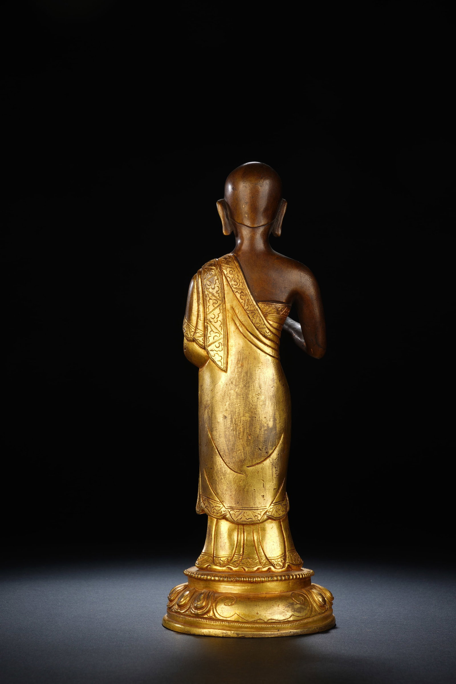 Gilt Bronze Buddha Figure - 8