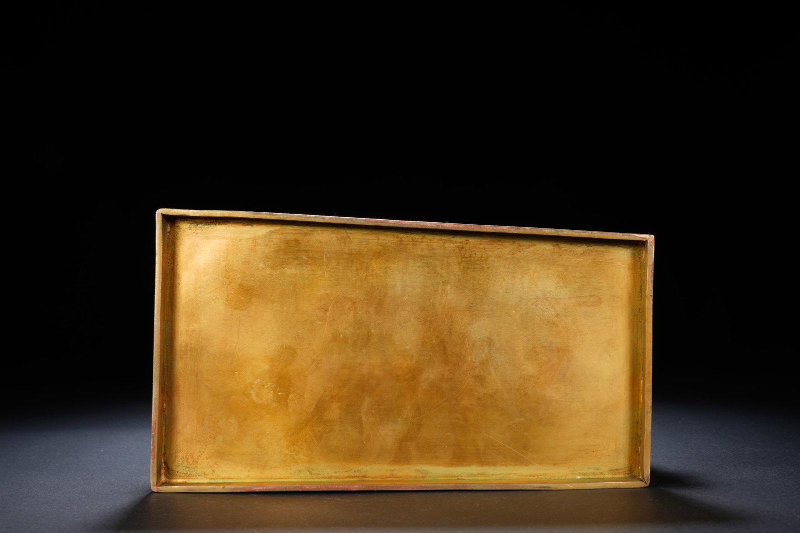 Gilt Bronze Carved Buddha Pattern Coffin - 13