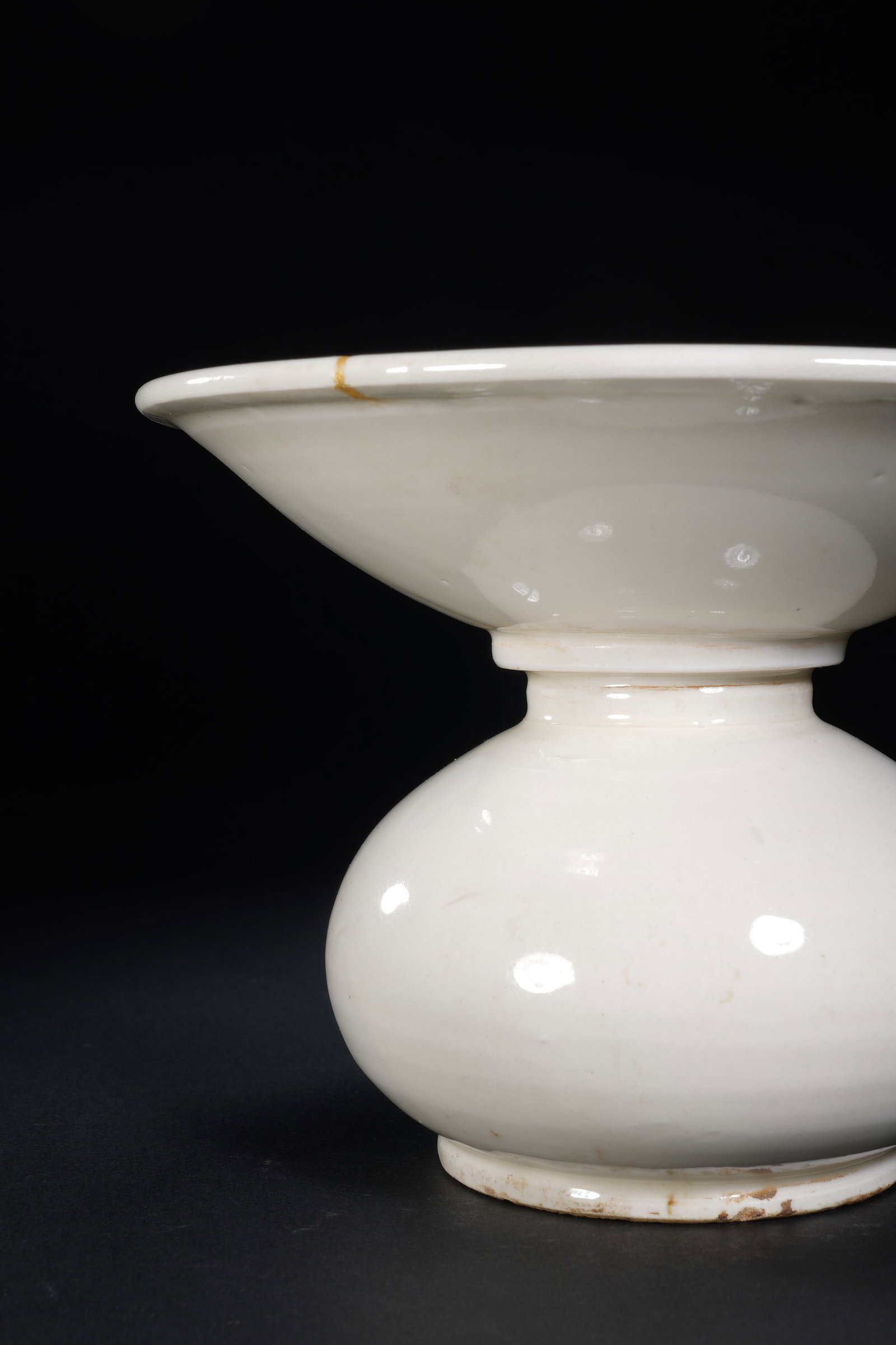 White Glazed Porcelain Cup - 5