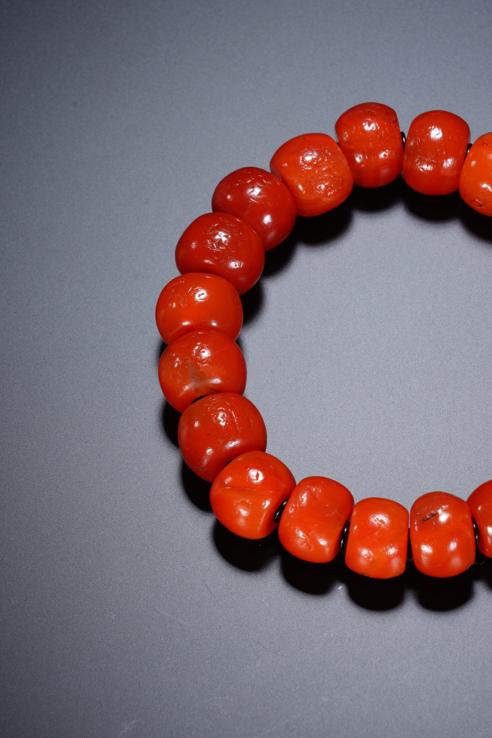Agate Bead Bracelet - 6