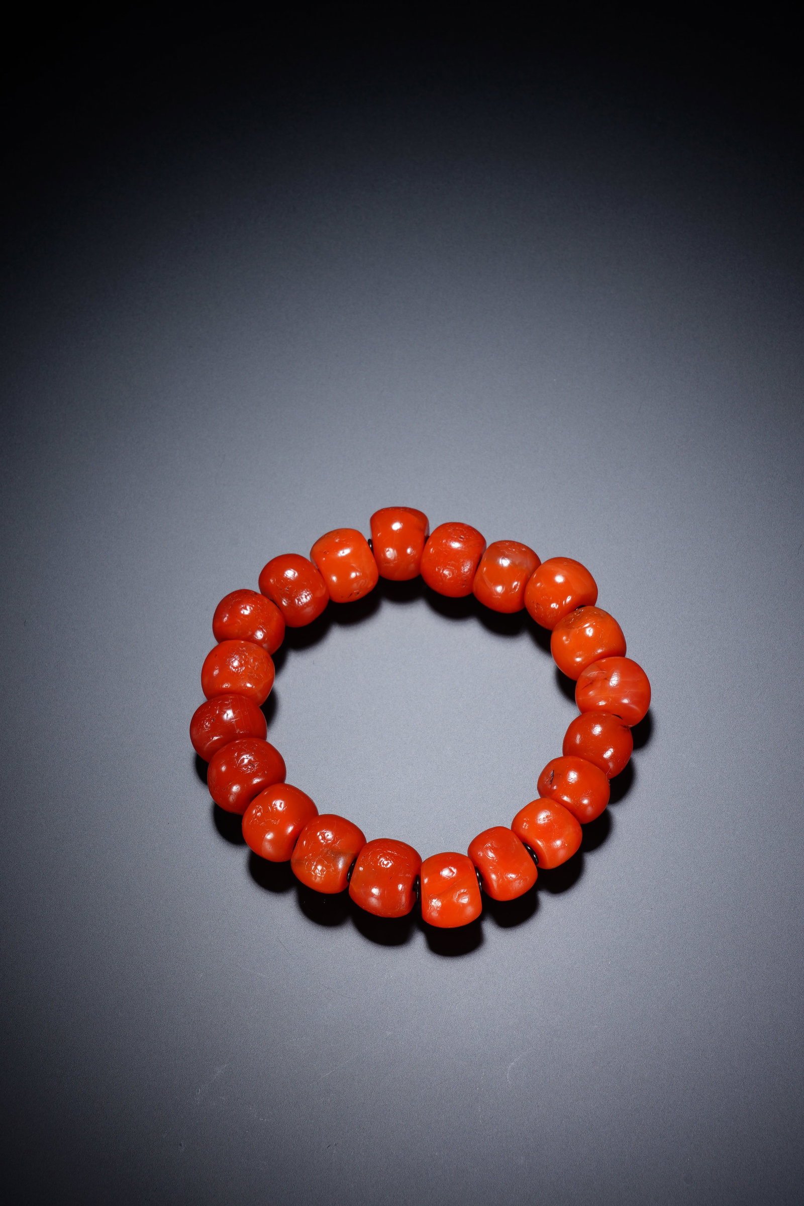 Agate Bead Bracelet - 7
