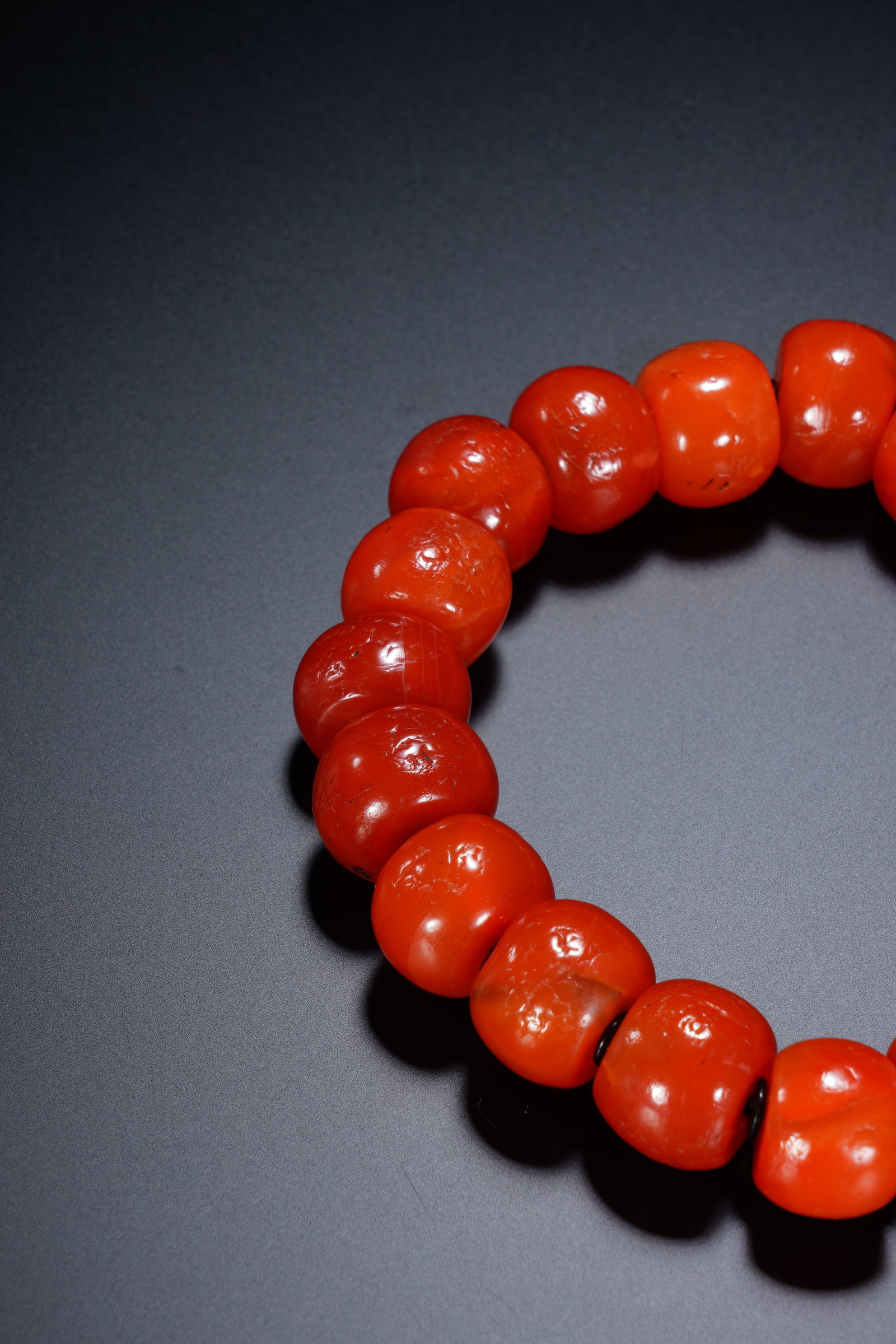 Agate Bead Bracelet - 8