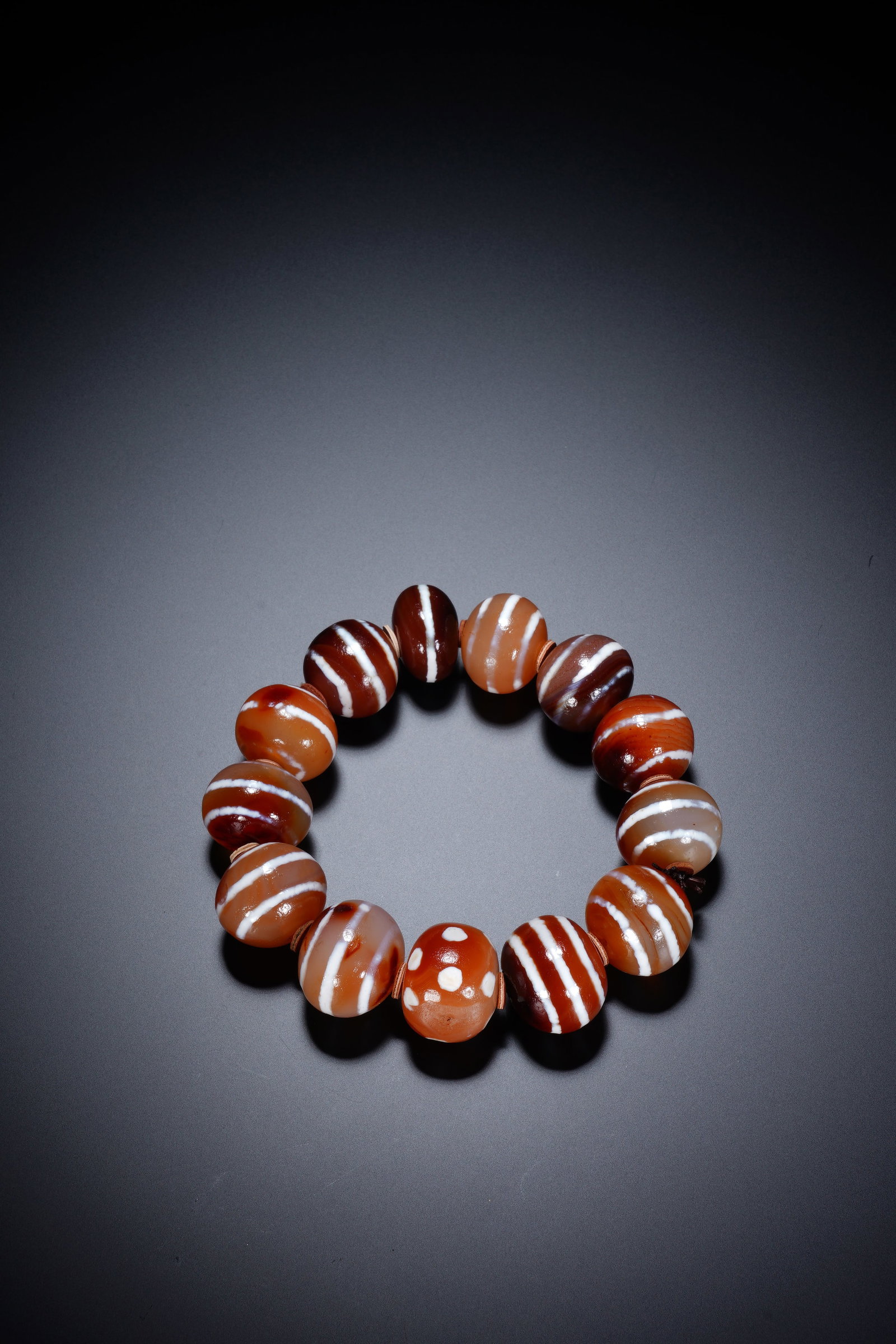 Agate Bead Bracelet - 5