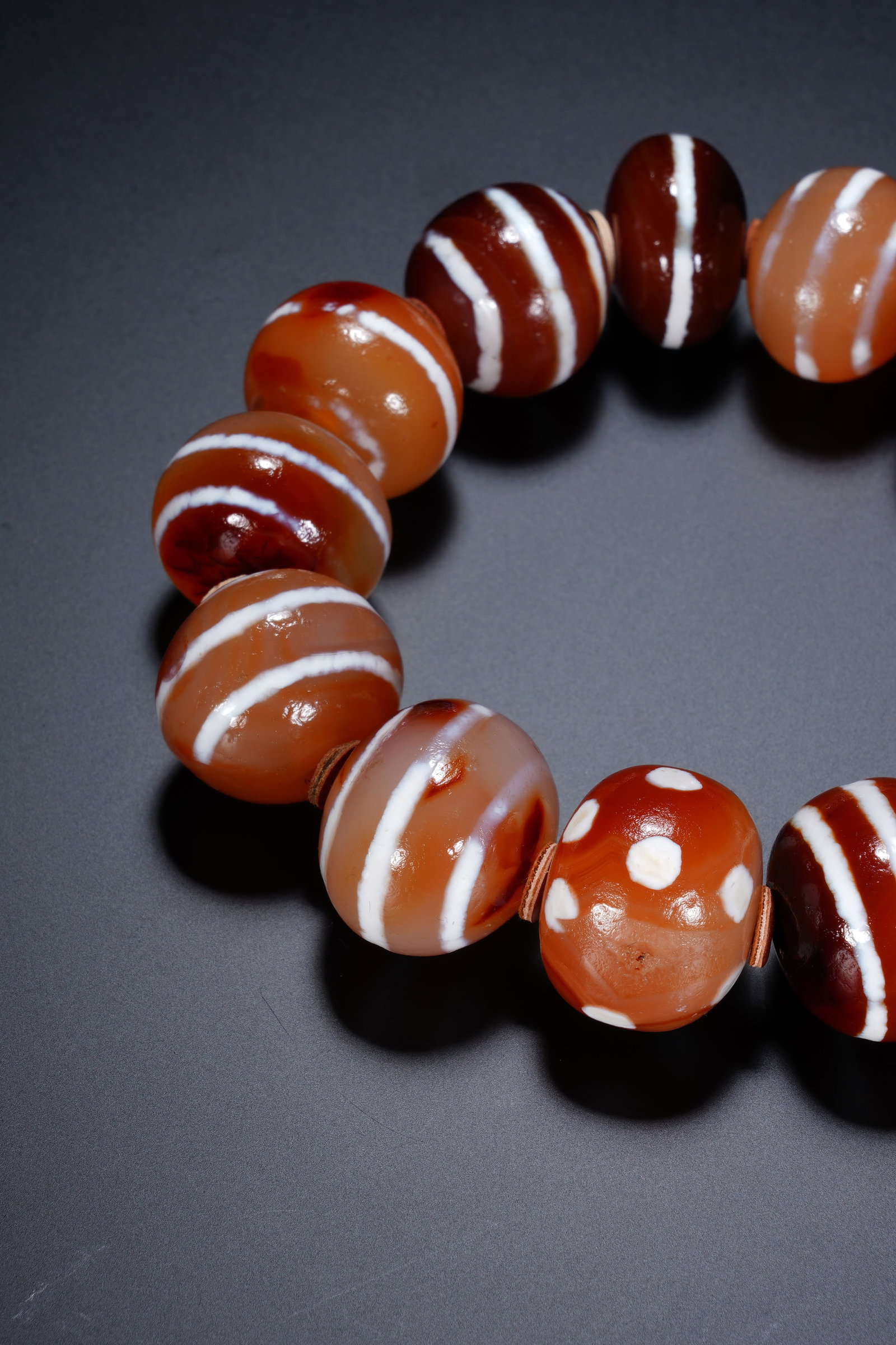 Agate Bead Bracelet - 6