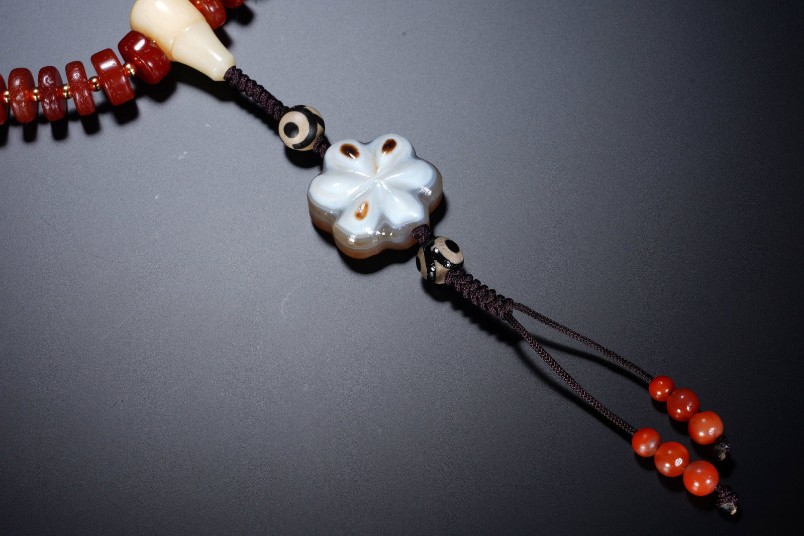 Agate Bead Bracelet - 2