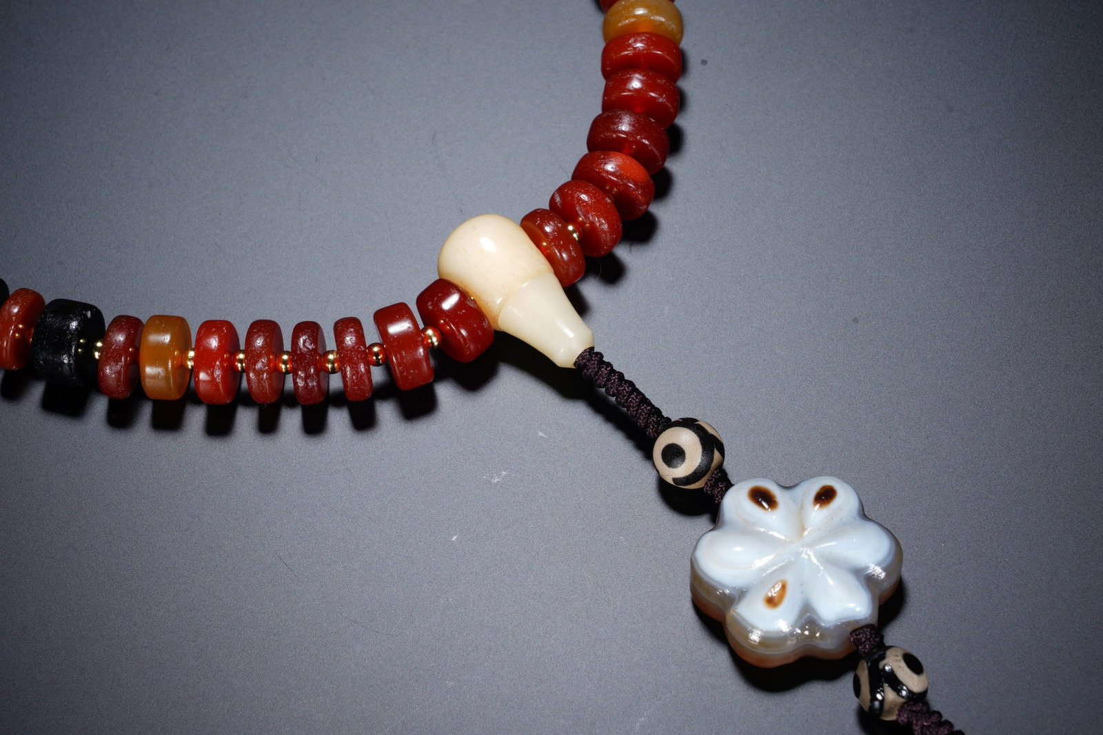 Agate Bead Bracelet - 3