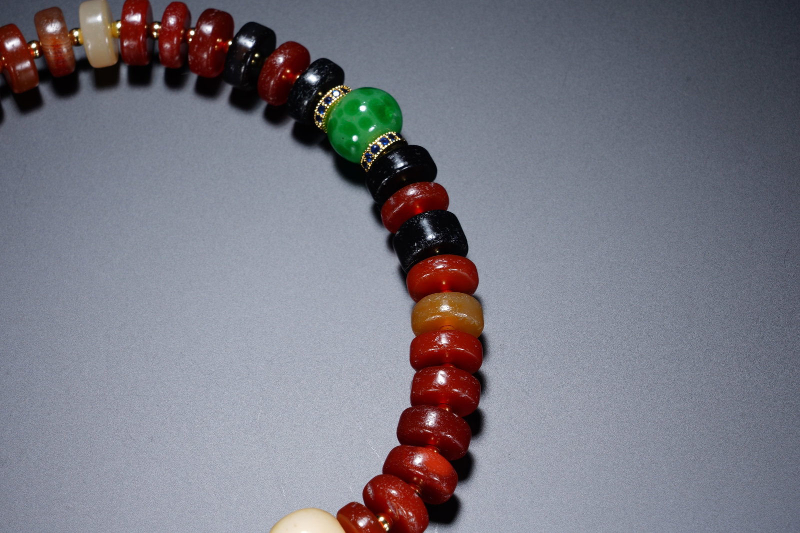 Agate Bead Bracelet - 6