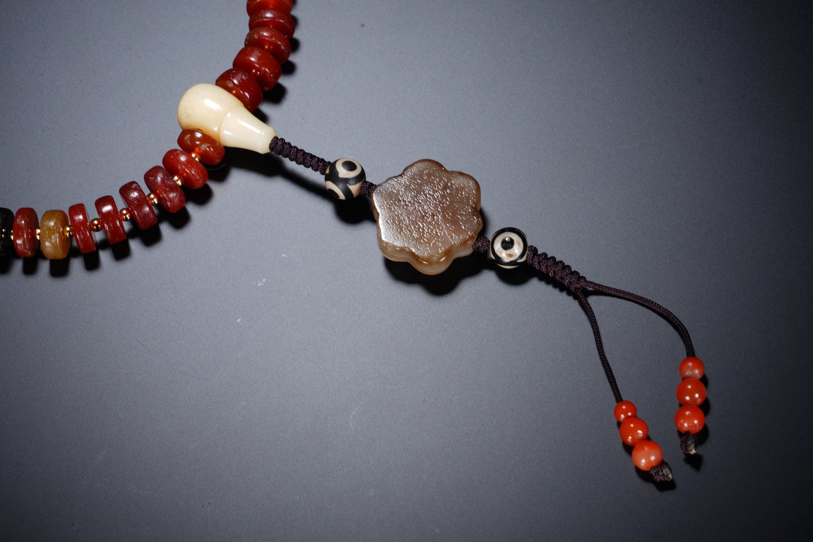 Agate Bead Bracelet - 8