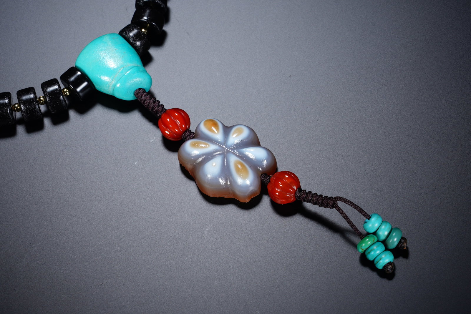 Agate Bead Bracelet - 2