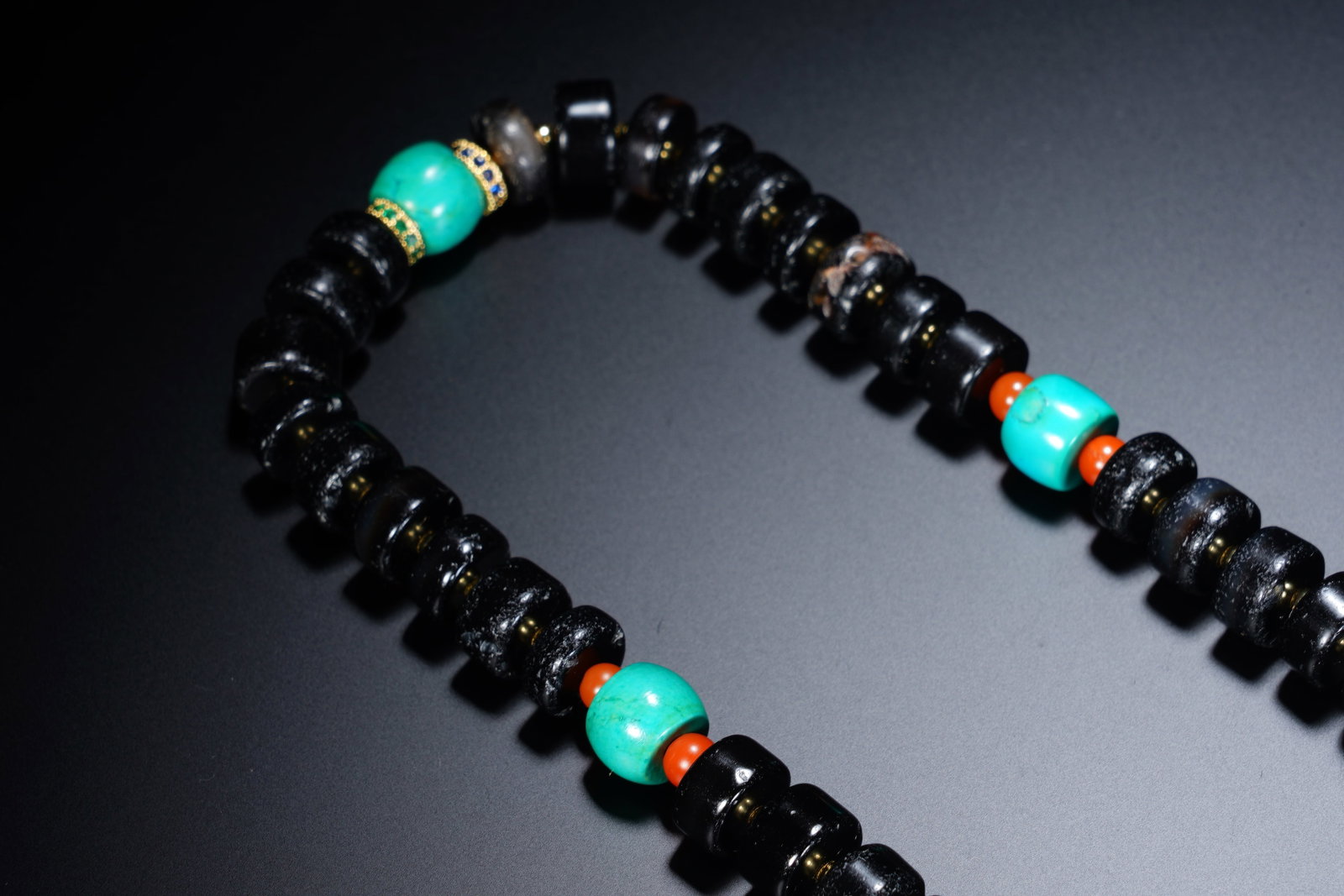 Agate Bead Bracelet - 9