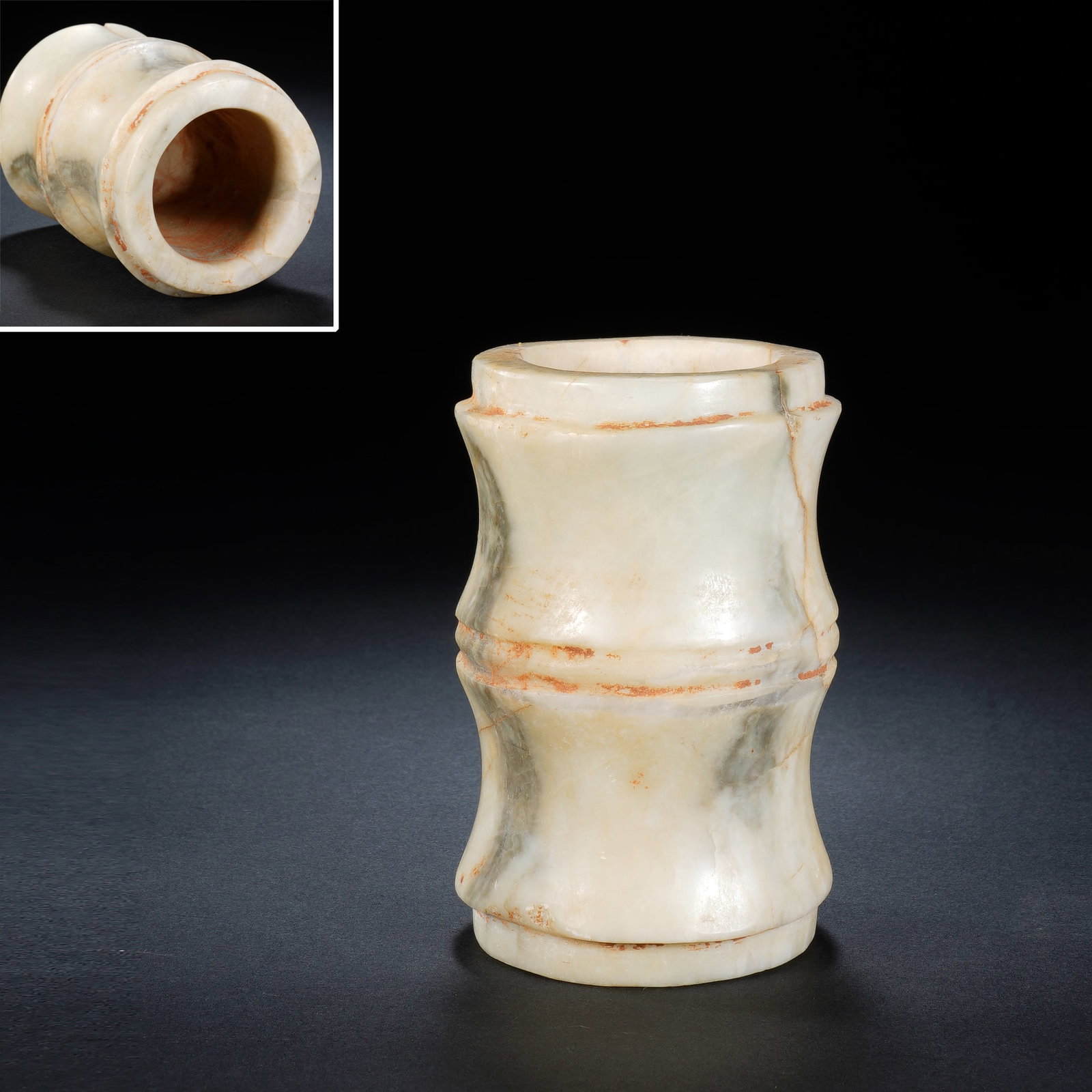 Jade Cong: Jade Cong (6 x 9cm,Weight 307g)