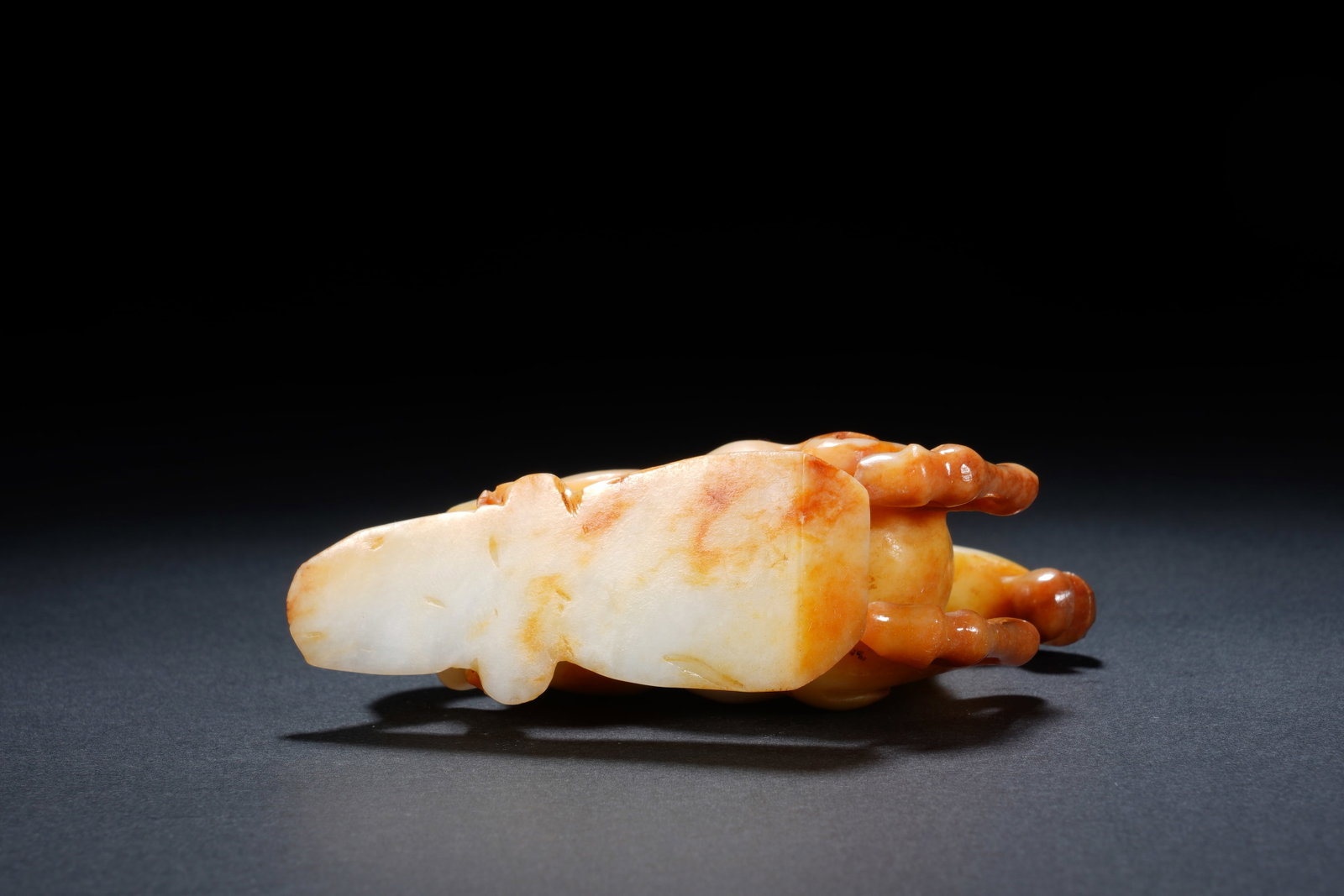 Jade Carved Horse Shape Figure - 9