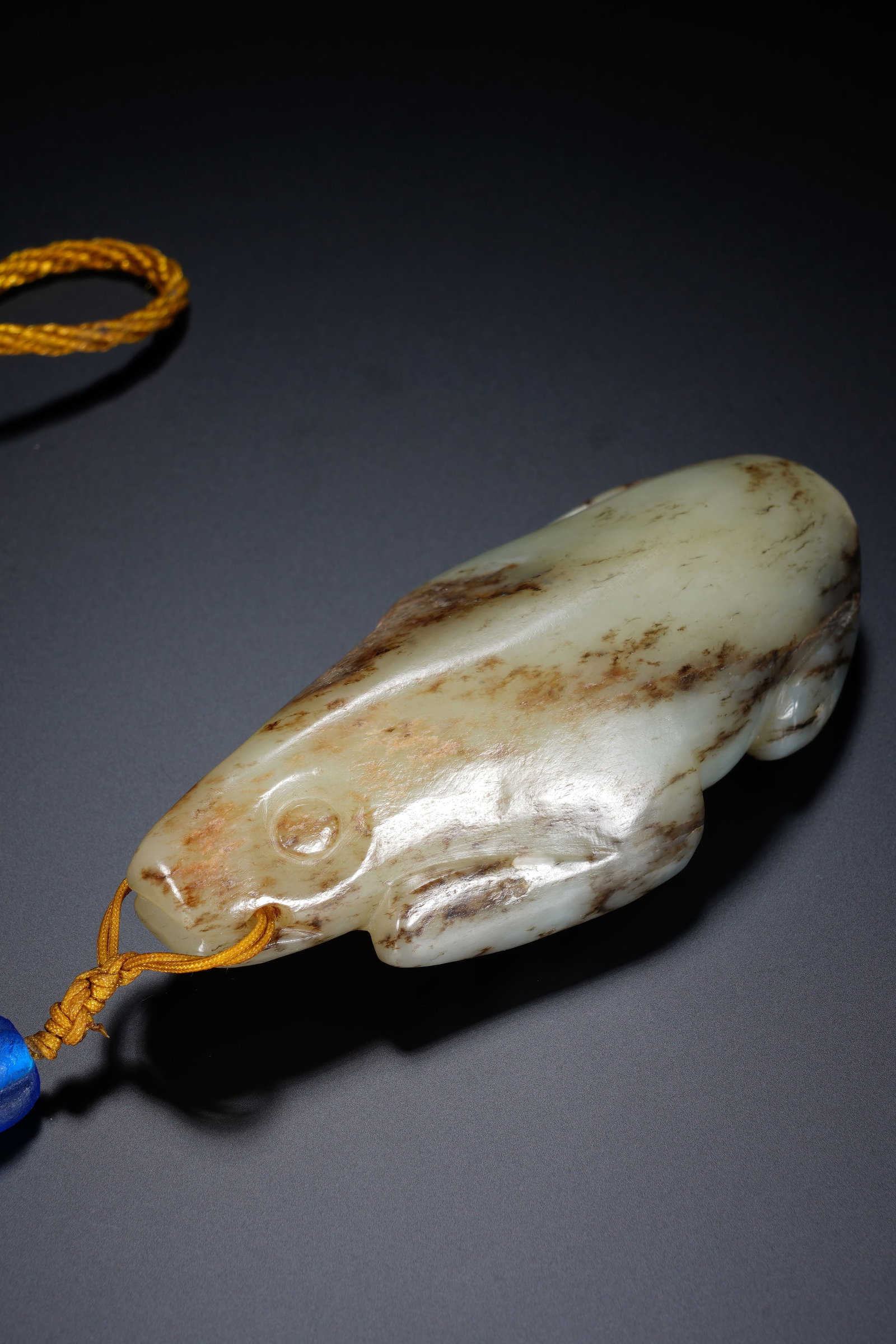 Jade Carved Beast Shape Ornament - 2
