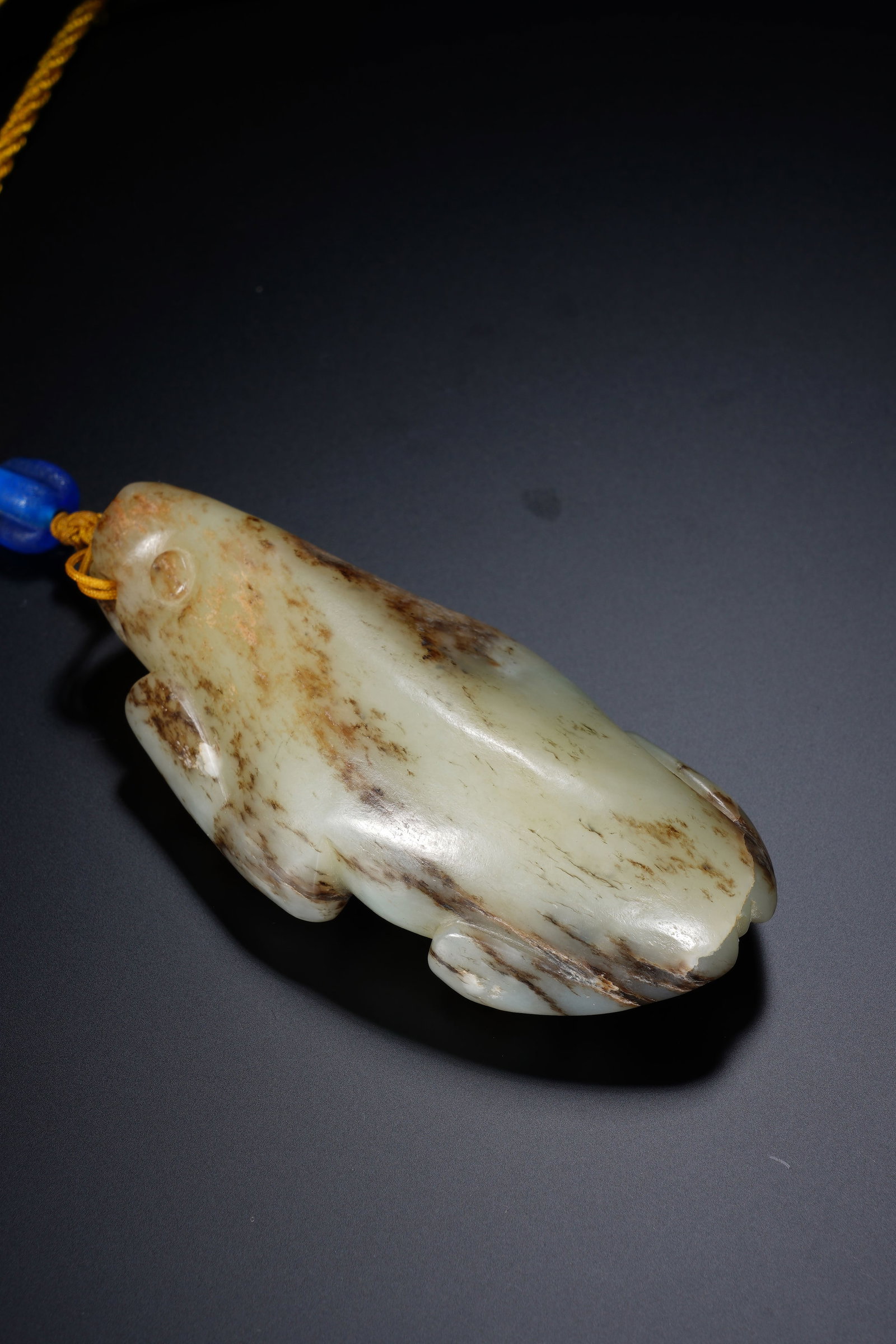 Jade Carved Beast Shape Ornament - 4