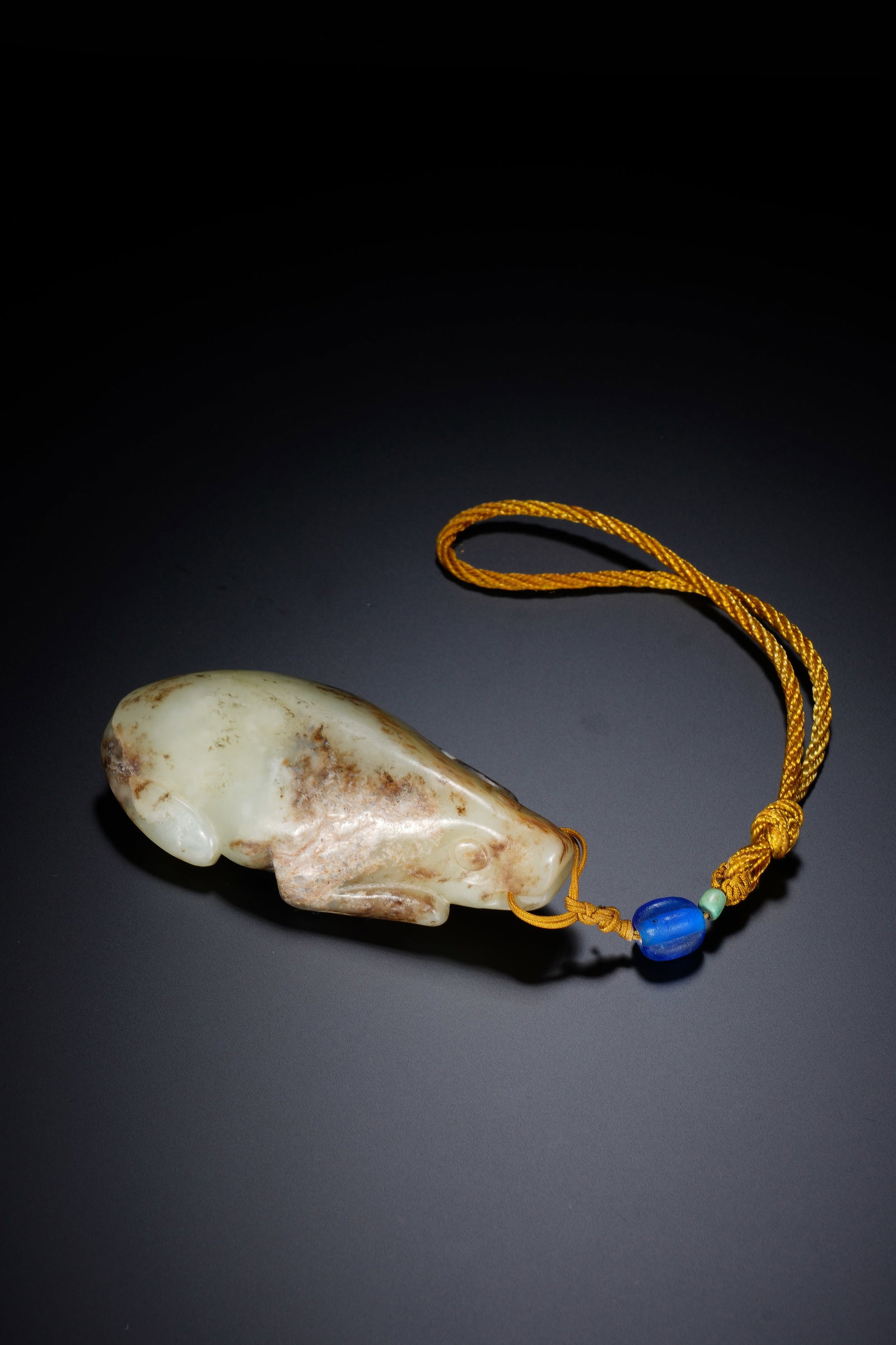 Jade Carved Beast Shape Ornament - 5