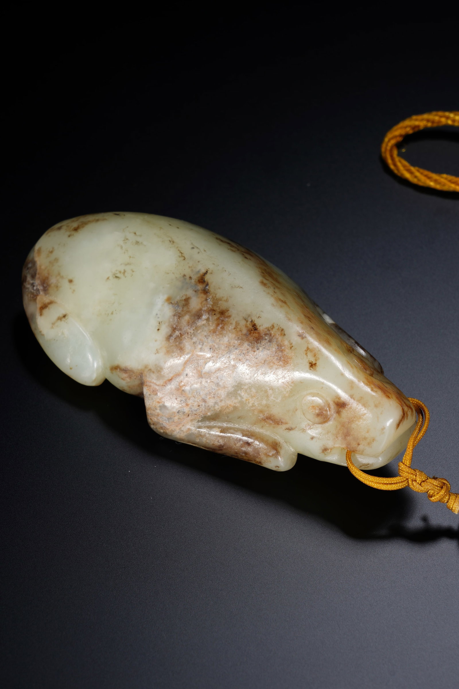 Jade Carved Beast Shape Ornament - 6