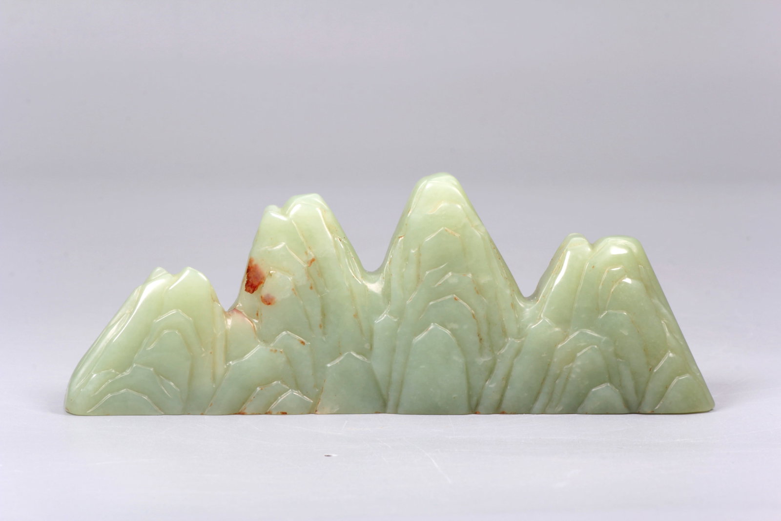 A HETIAN JADE MOUNTAIN BOULDER ORNAMENT (1 of 8)
