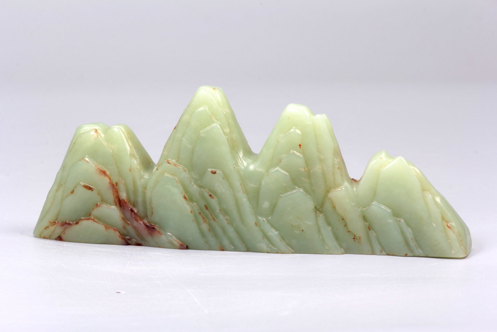 A HETIAN JADE MOUNTAIN BOULDER ORNAMENT - 5