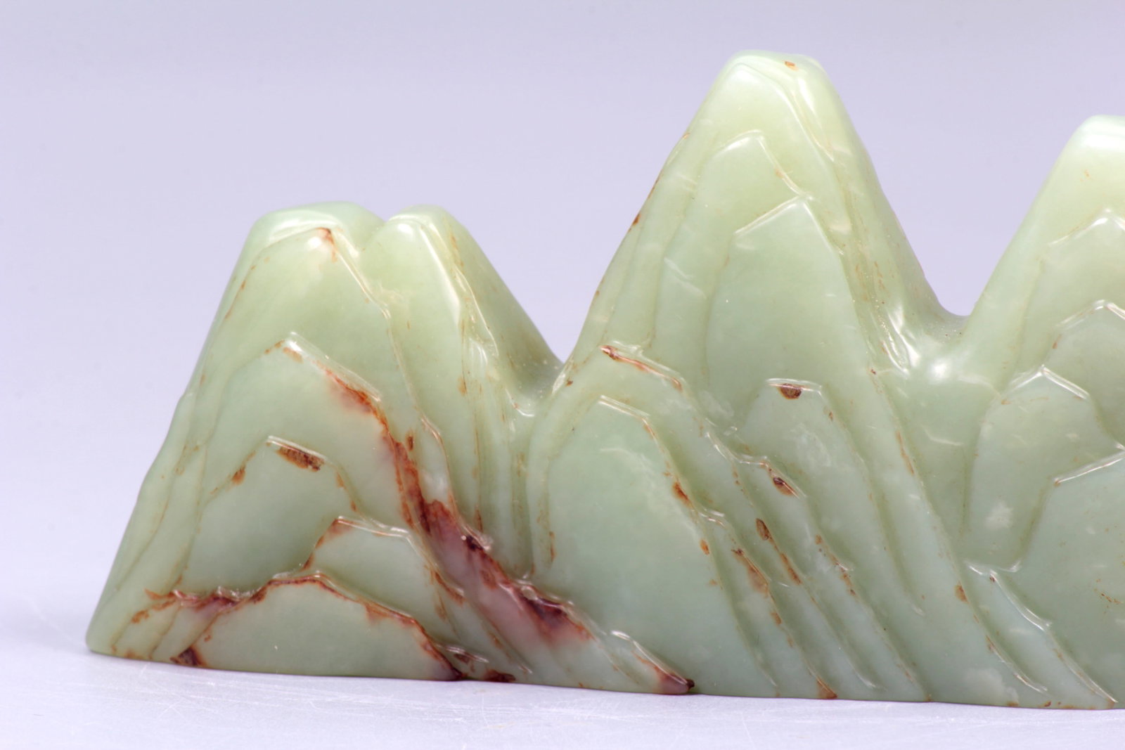 A HETIAN JADE MOUNTAIN BOULDER ORNAMENT - 7