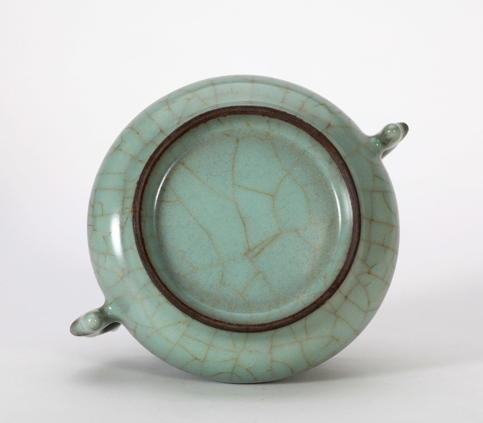A GUAN-TYPE DOUBLE FISH CENSER - 4