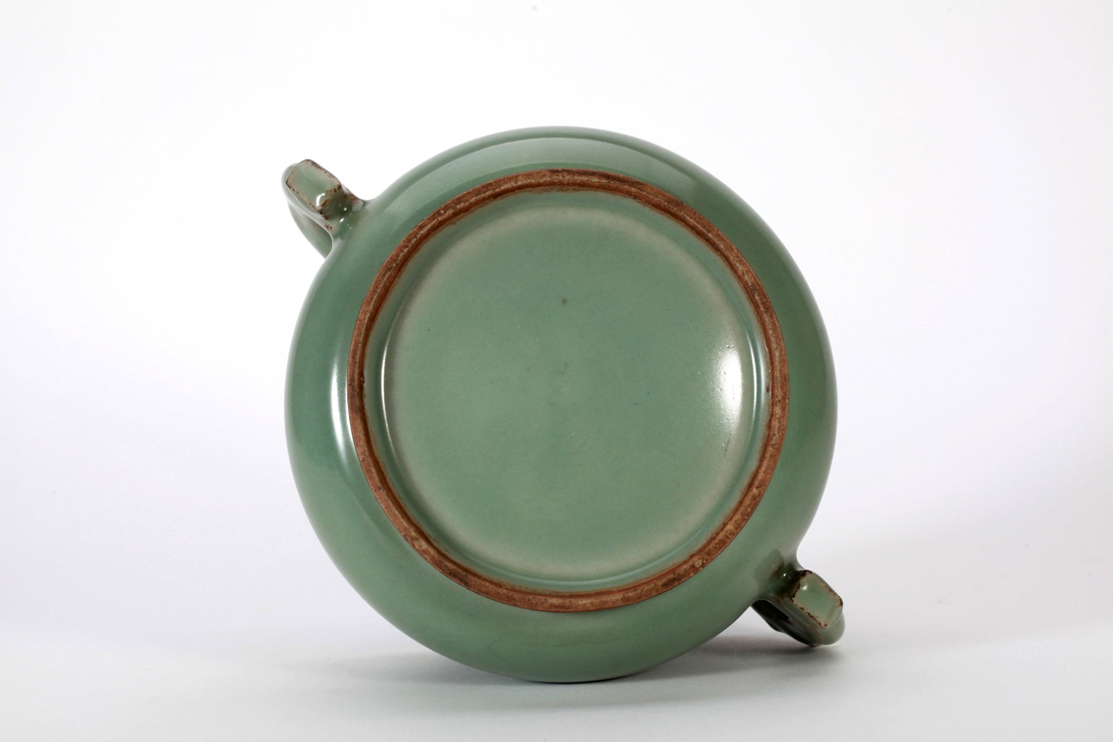 A LONGQUAN WARE TWO-EARED CENSER - 4
