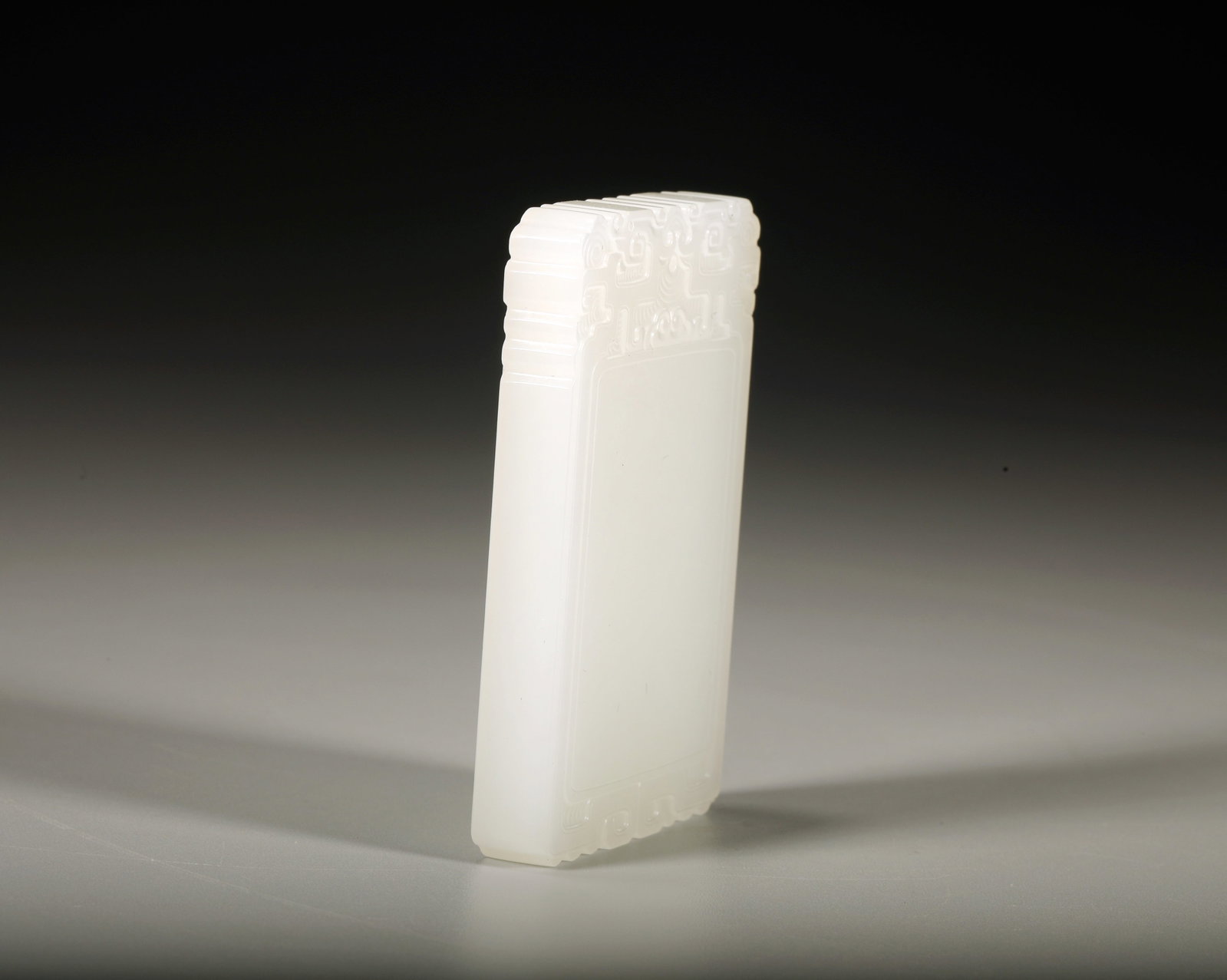 A HETIAN JADE CARVED PLAQUE - 6