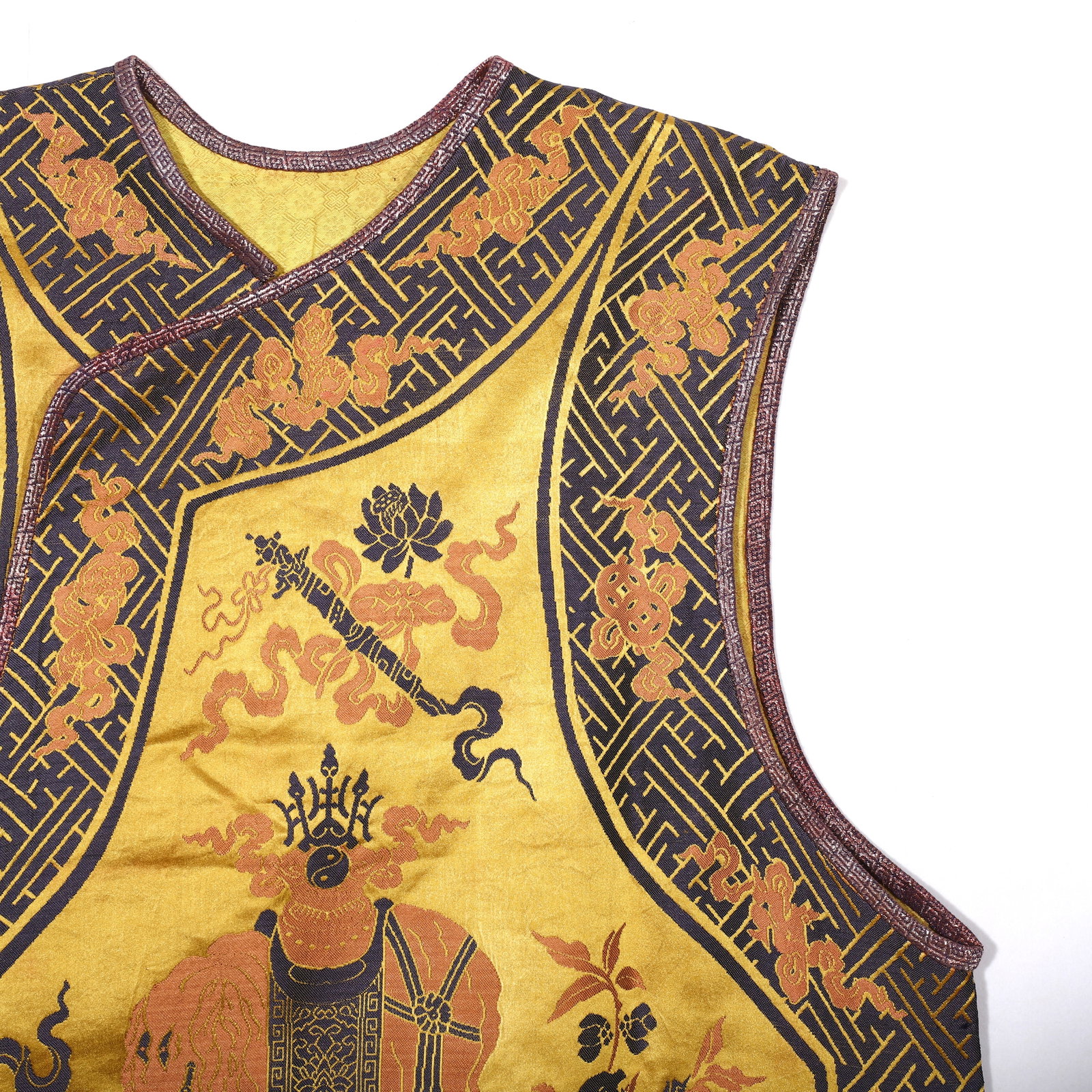 A BROCADE VEST - 3