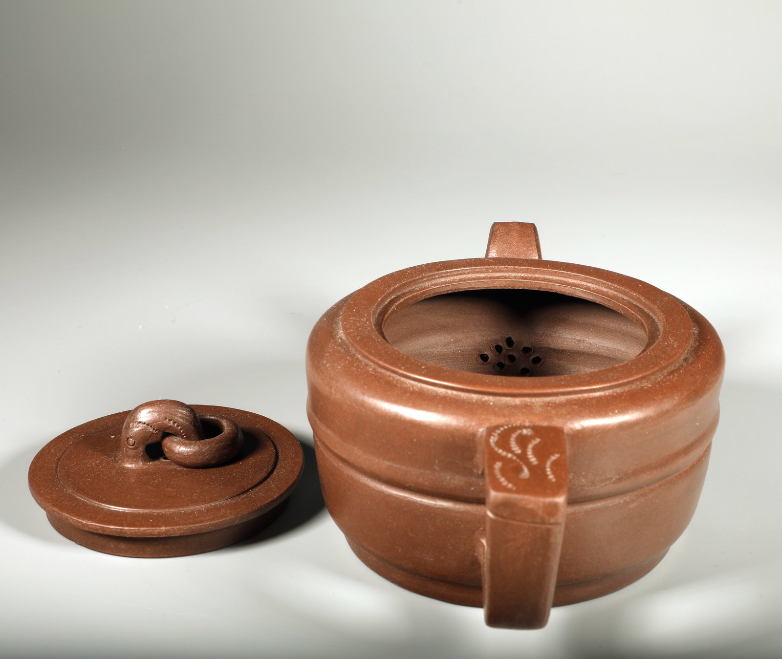 A ZISHA JADE COLLECTION TEAPOT SET - 7