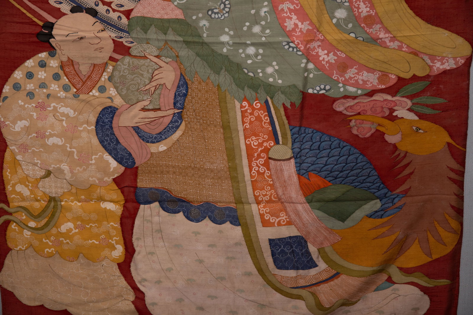 Silk Embroidery Character Story Pattern Kesi - 5