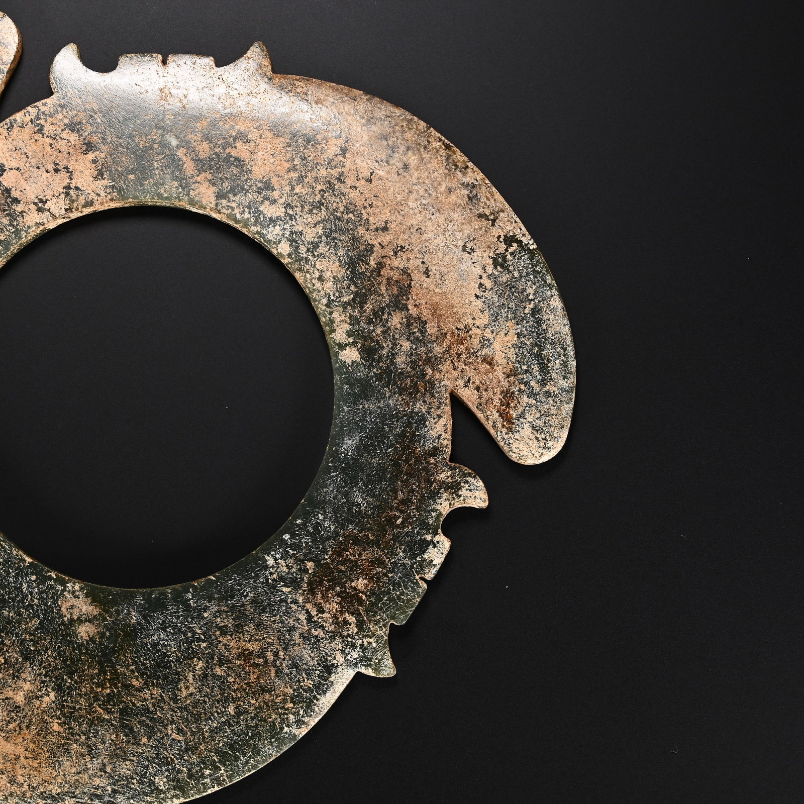 Jade Carved Cloud Shape Xuanji - 2