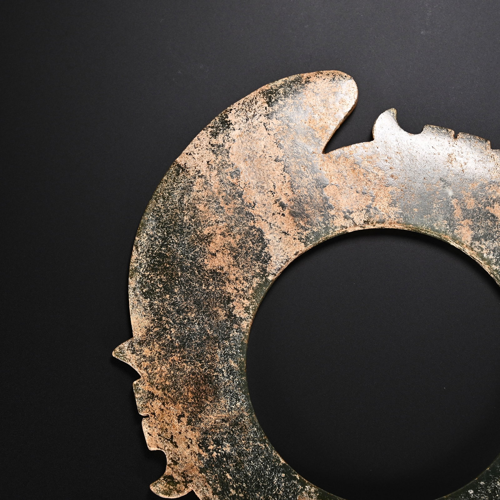 Jade Carved Cloud Shape Xuanji - 4