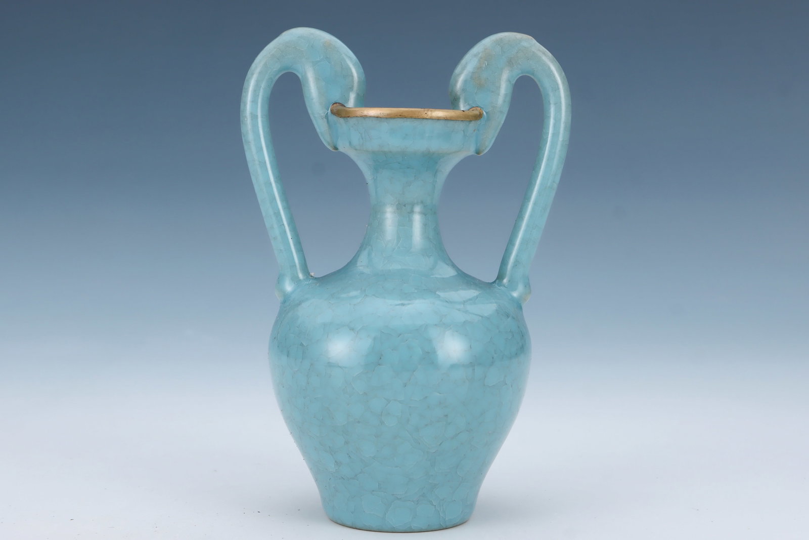 Ru Ware Porcelain Double Ears Zun - 2