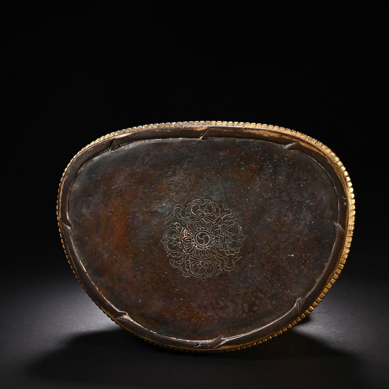 Gilt Bronze Sakyamuni Figure - 8