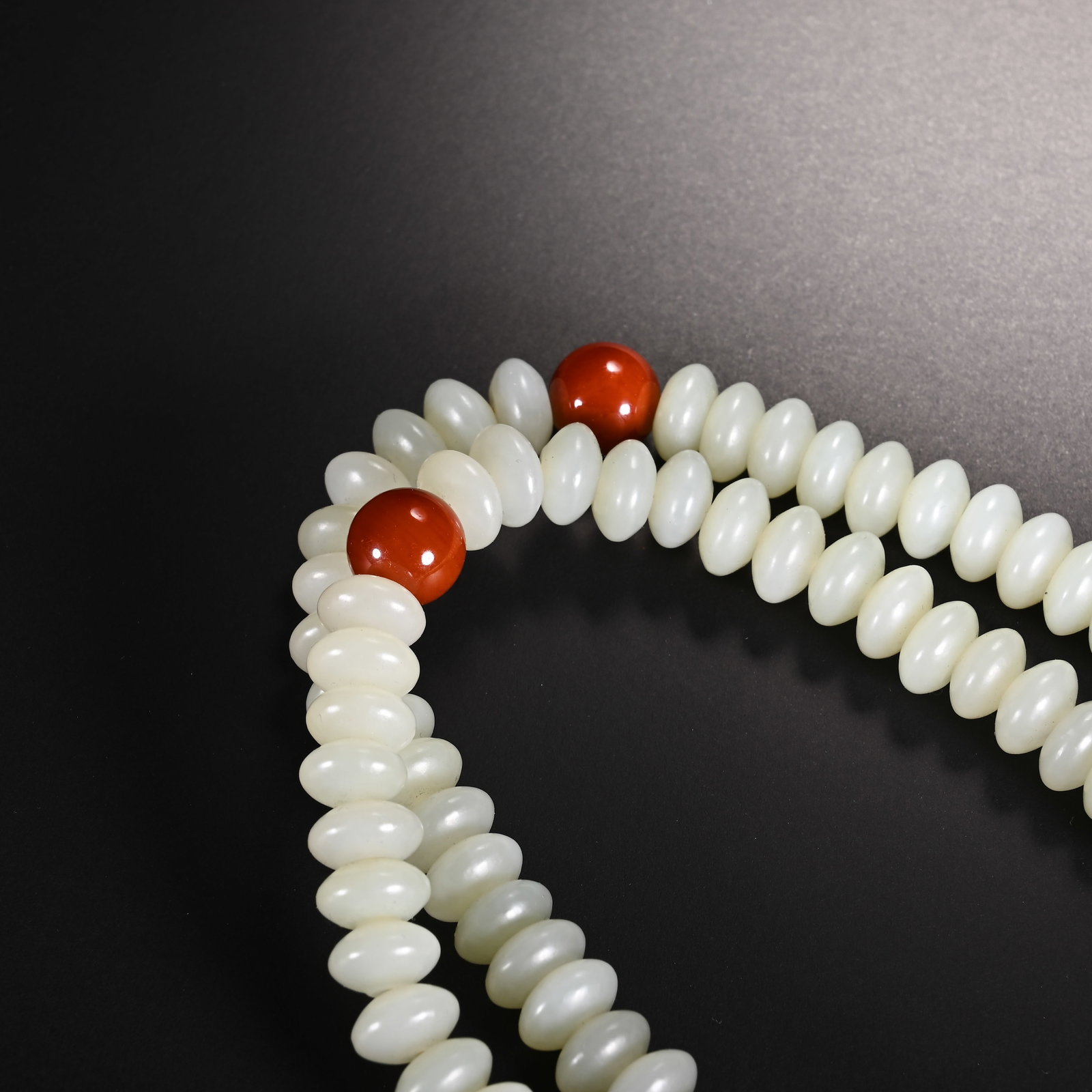 Jade Bead Bracelet - 2