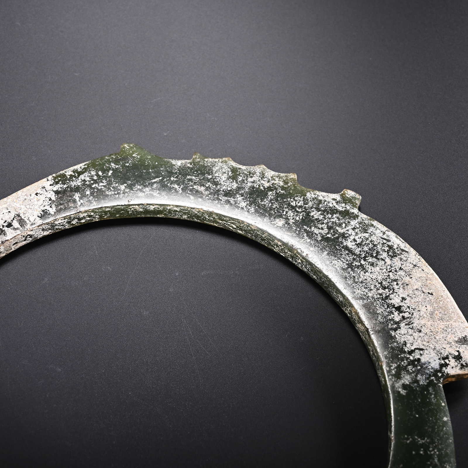 Jade Carved Cloud Shape Xuanji - 2