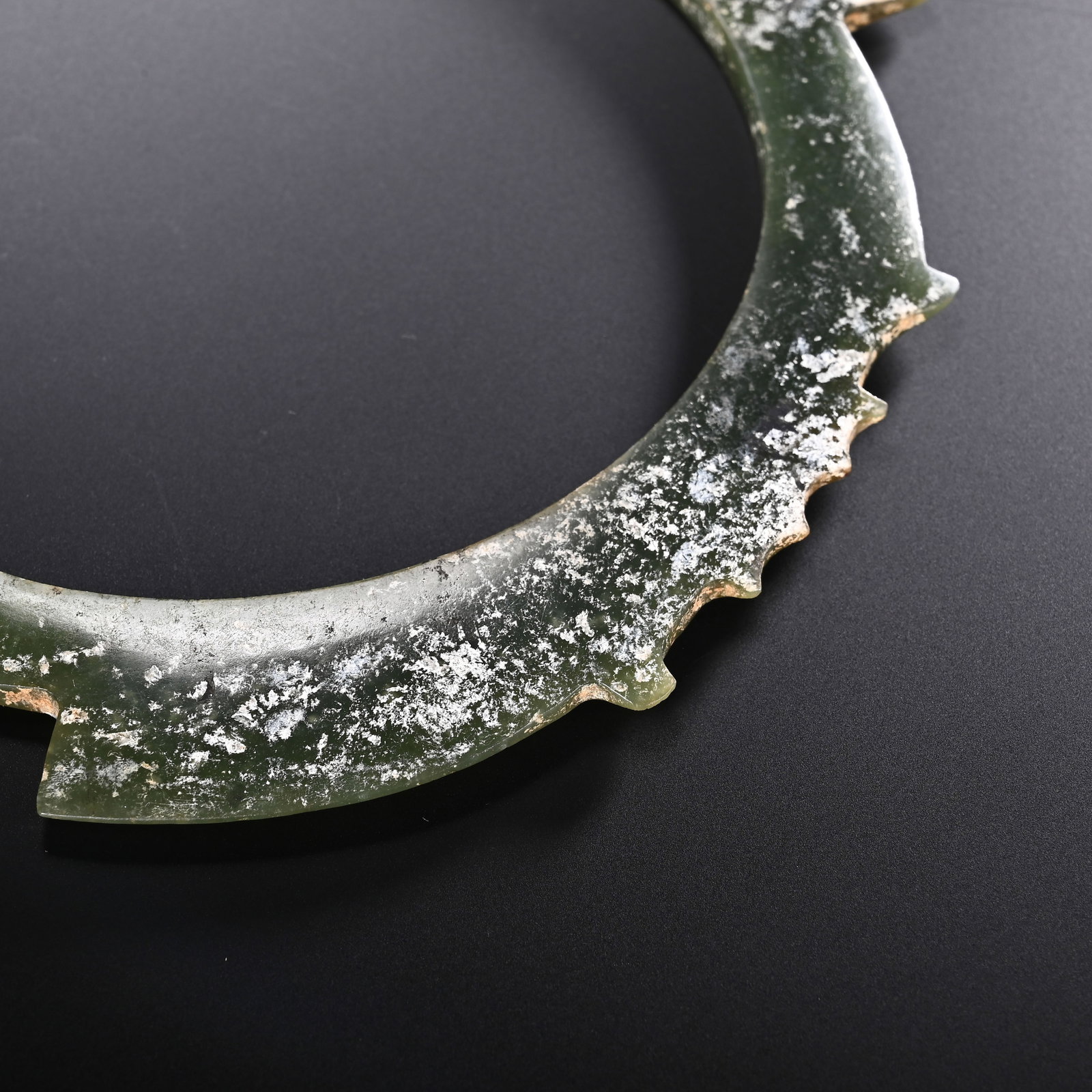 Jade Carved Cloud Shape Xuanji - 4