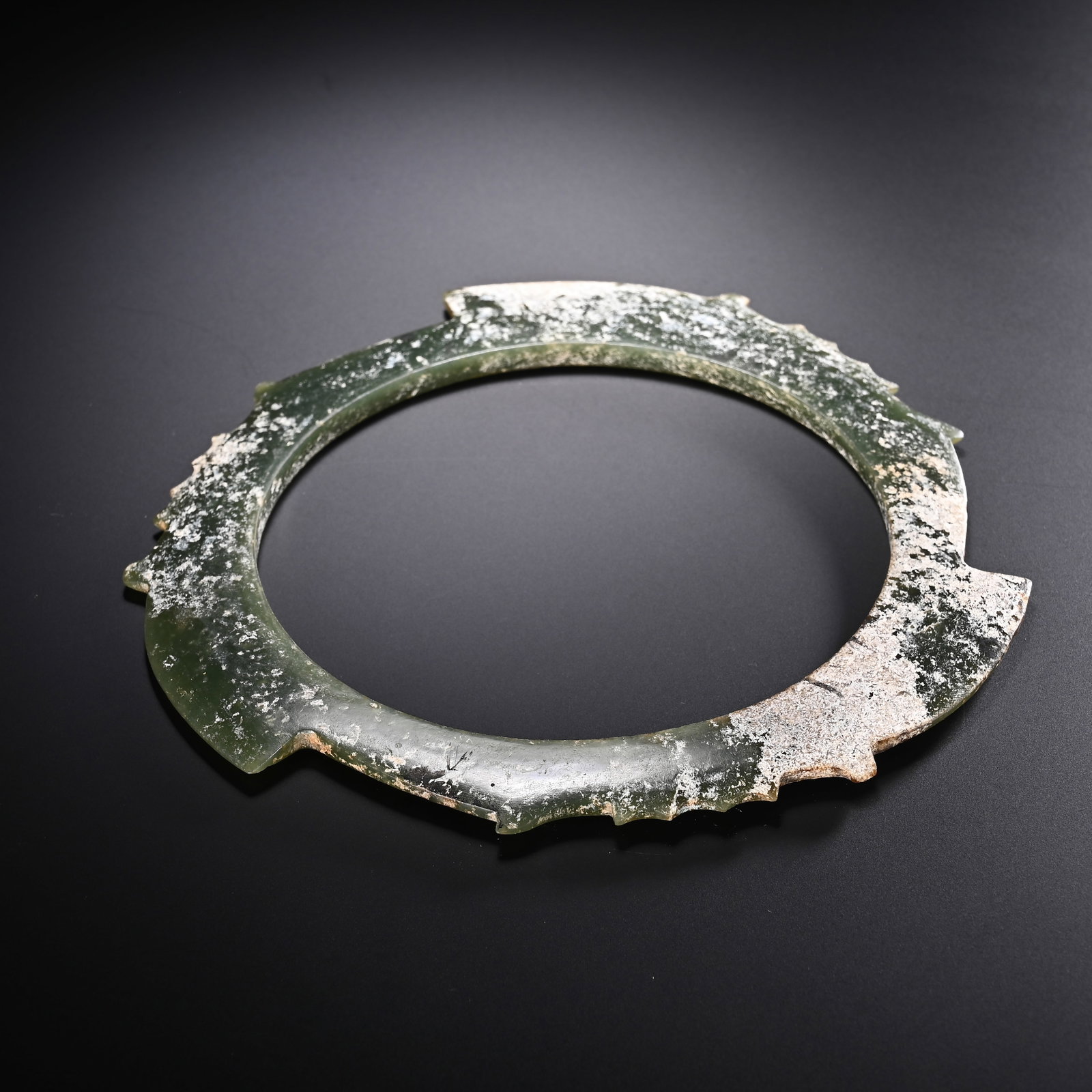 Jade Carved Cloud Shape Xuanji - 5